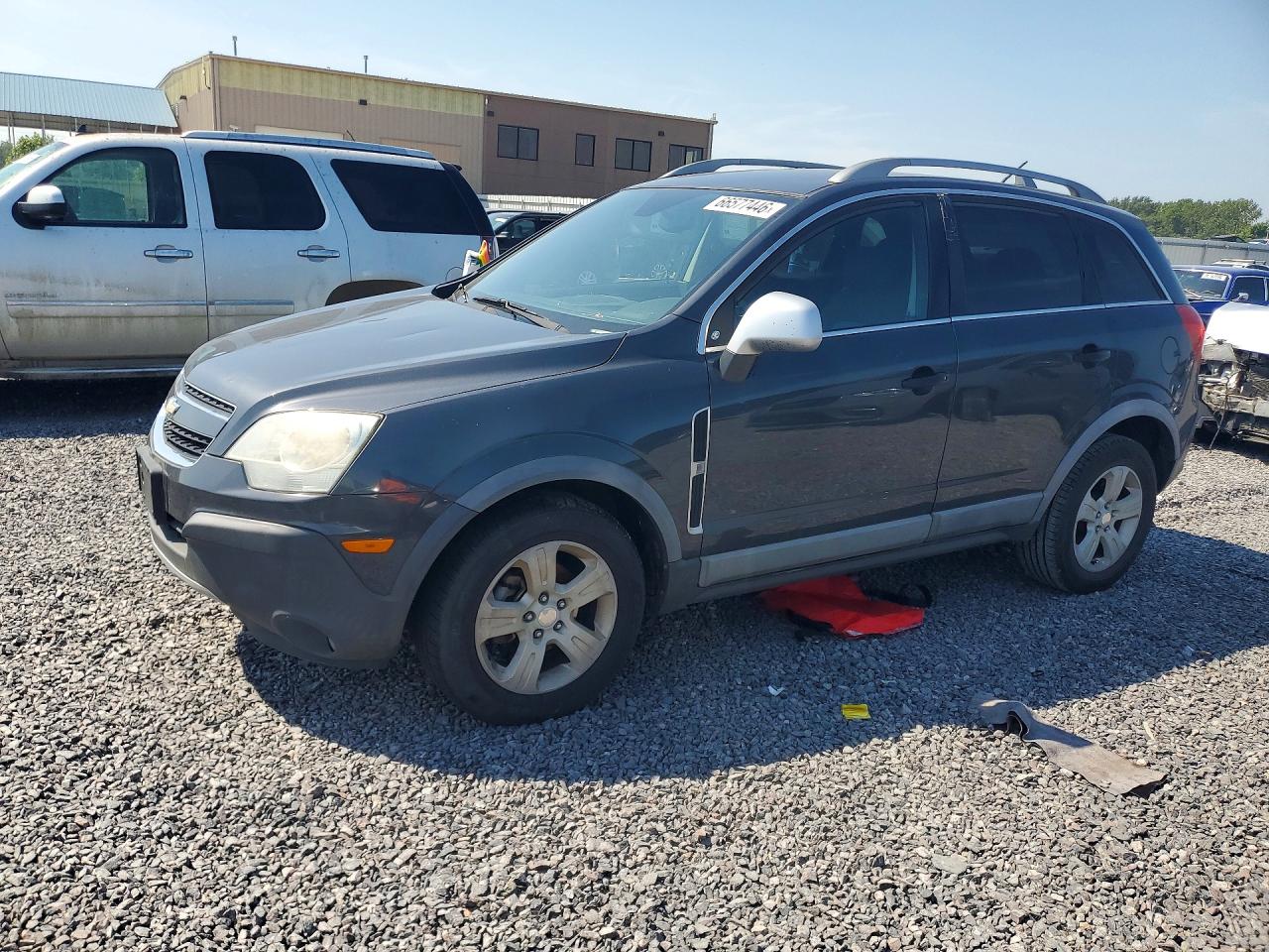 2013 Chevrolet Captiva Gray vin: 3GNFL2EK0DS522642