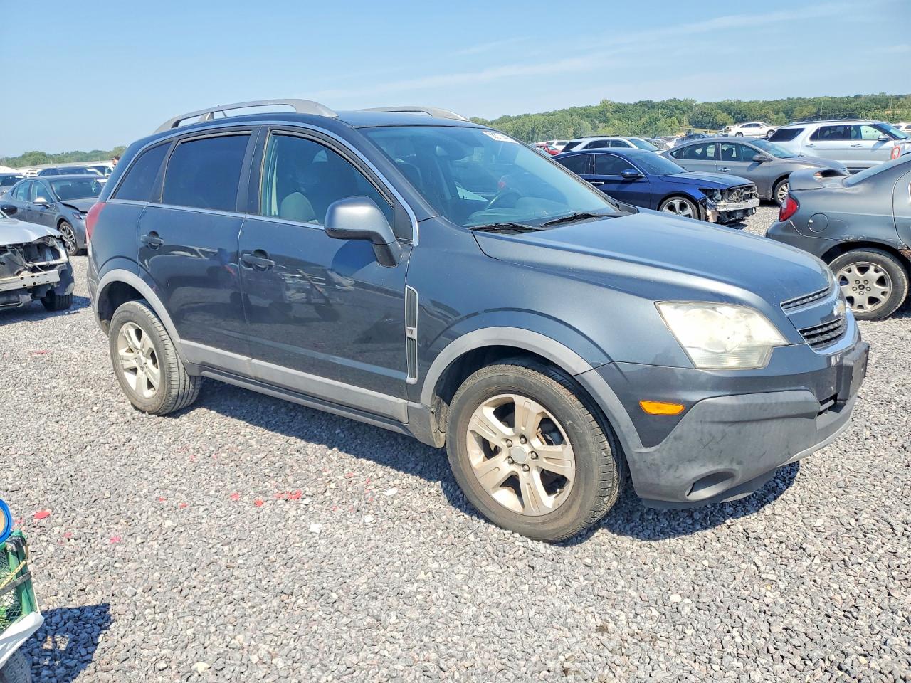 2013 Chevrolet Captiva Gray vin: 3GNFL2EK0DS522642
