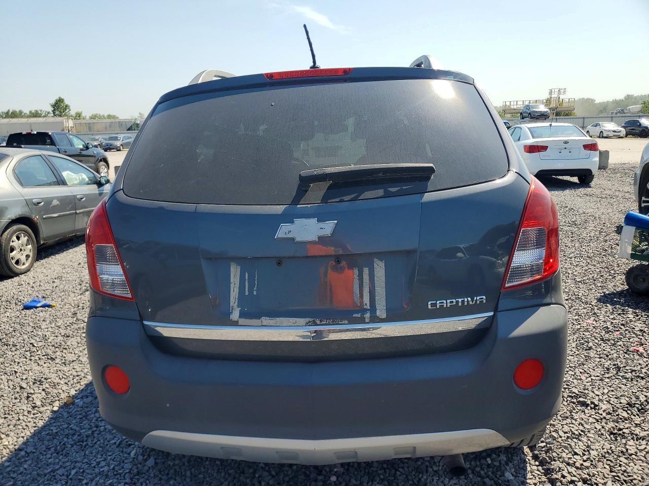 2013 Chevrolet Captiva Gray vin: 3GNFL2EK0DS522642