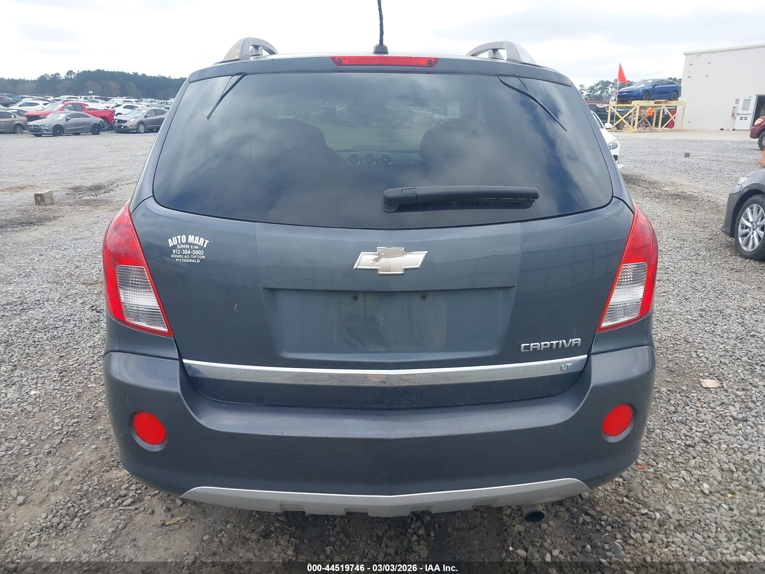 2013 Chevrolet Captiva Sport Lt Gray vin: 3GNFL3EK1DS510912