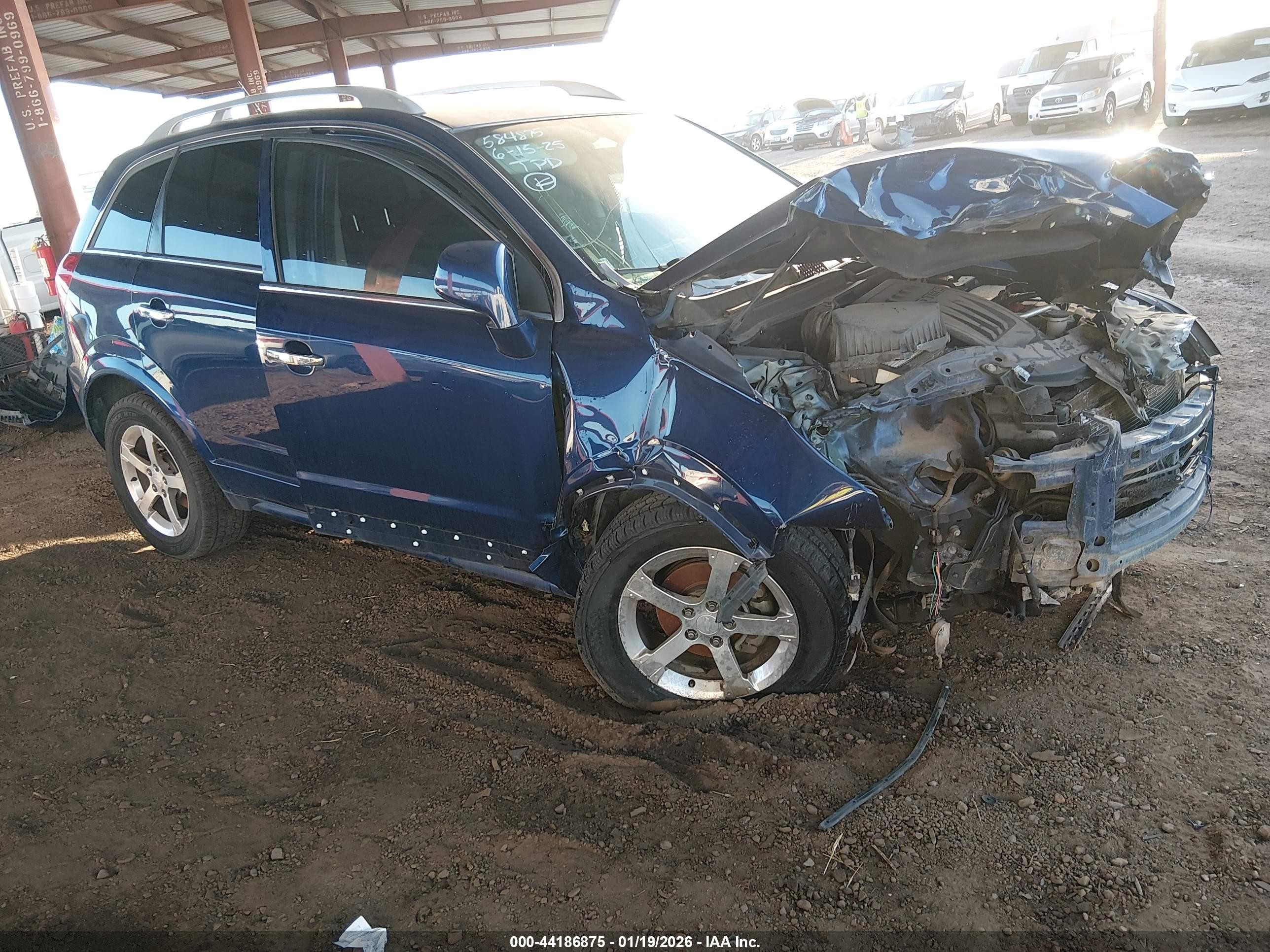 2013 Chevrolet Captiva Sport Lt Blue vin: 3GNFL3EK1DS515575