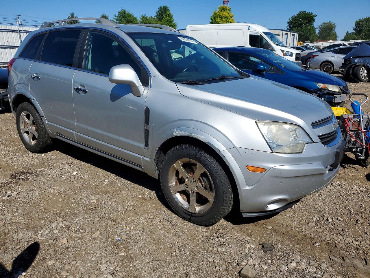 2013 Chevrolet Captiva Lt Silver vin: 3GNFL3EK2DS504732