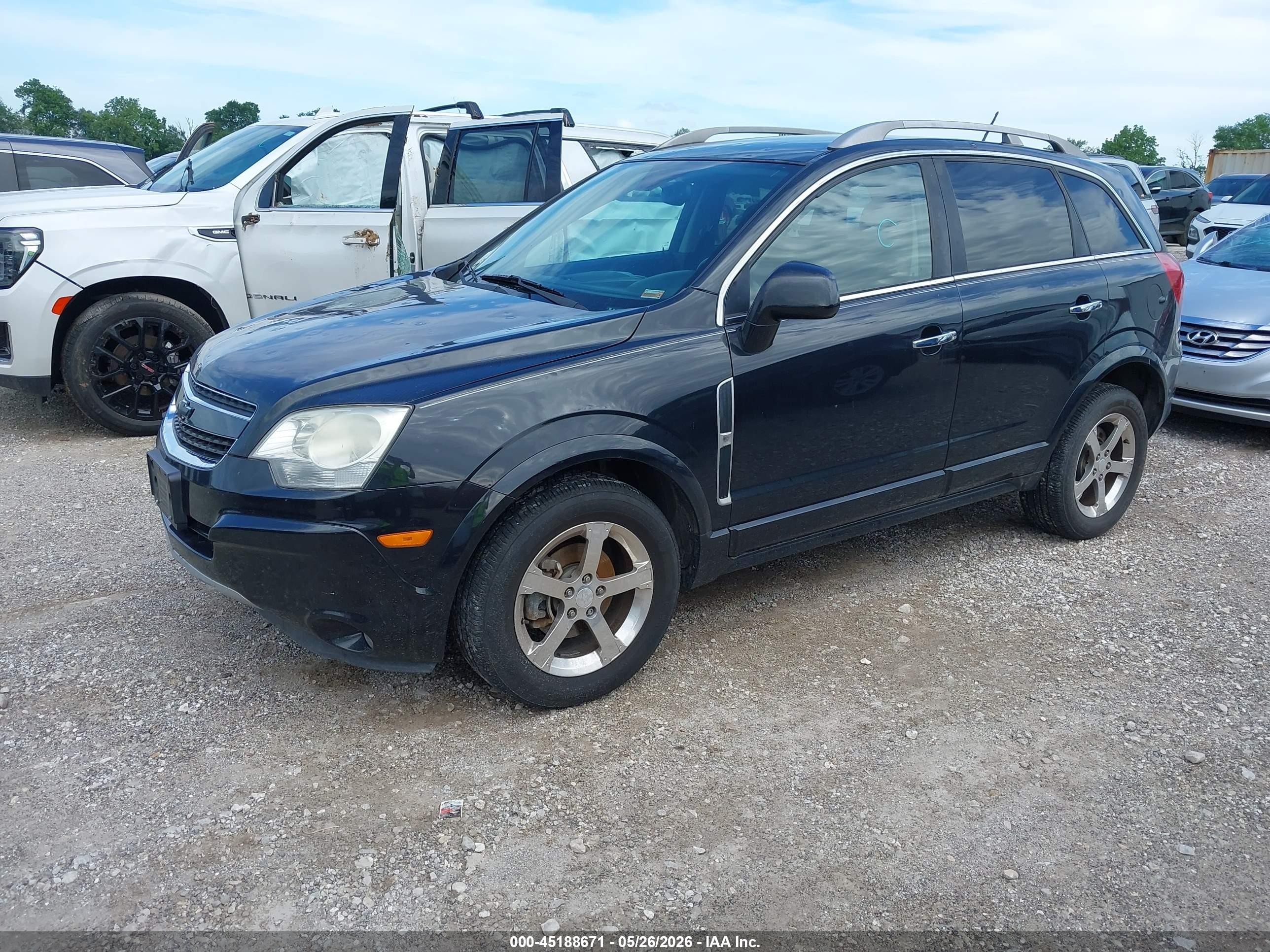 2013 Chevrolet Captiva Sport Lt Black vin: 3GNFL3EK2DS519022