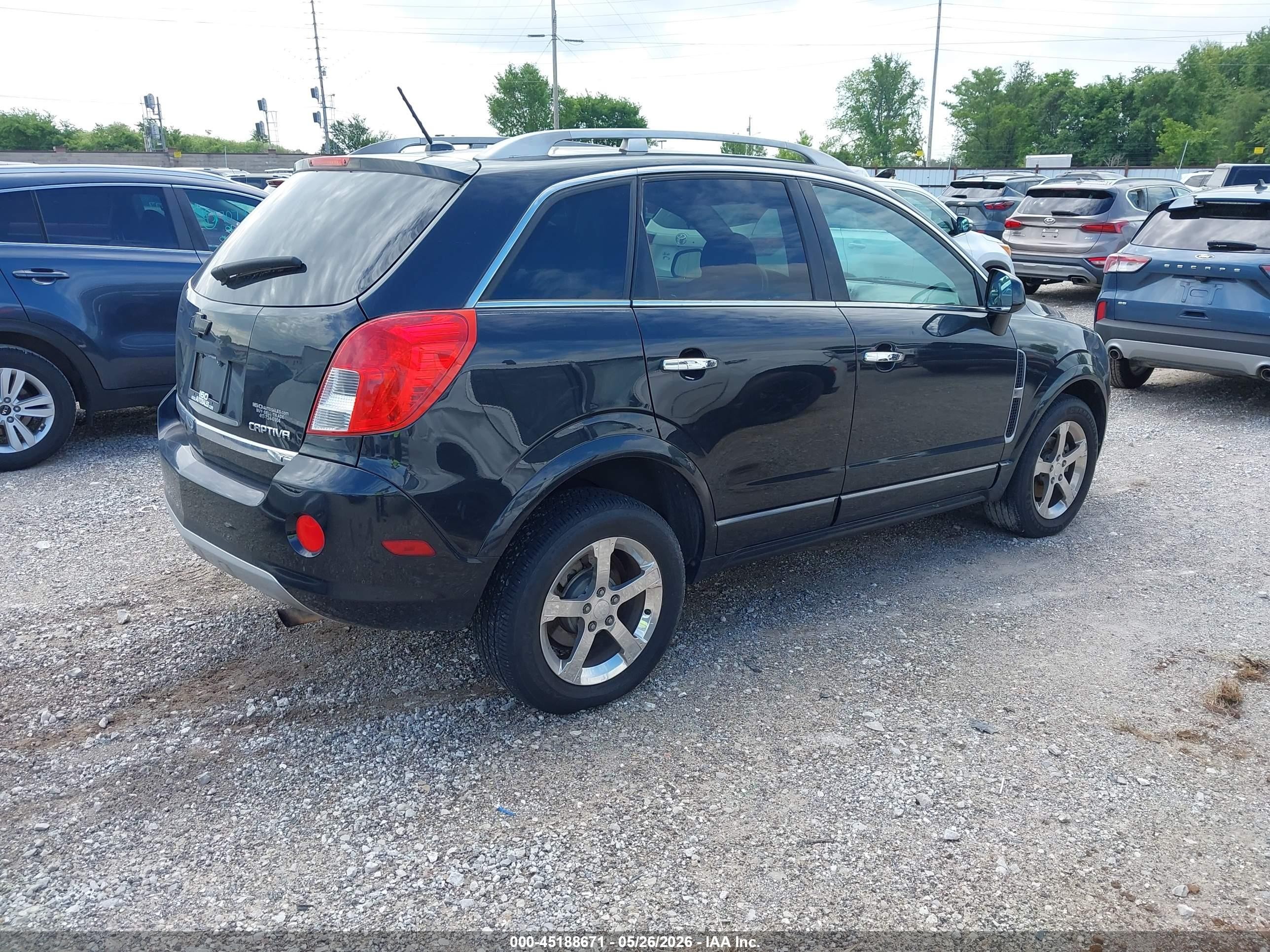 2013 Chevrolet Captiva Sport Lt Black vin: 3GNFL3EK2DS519022