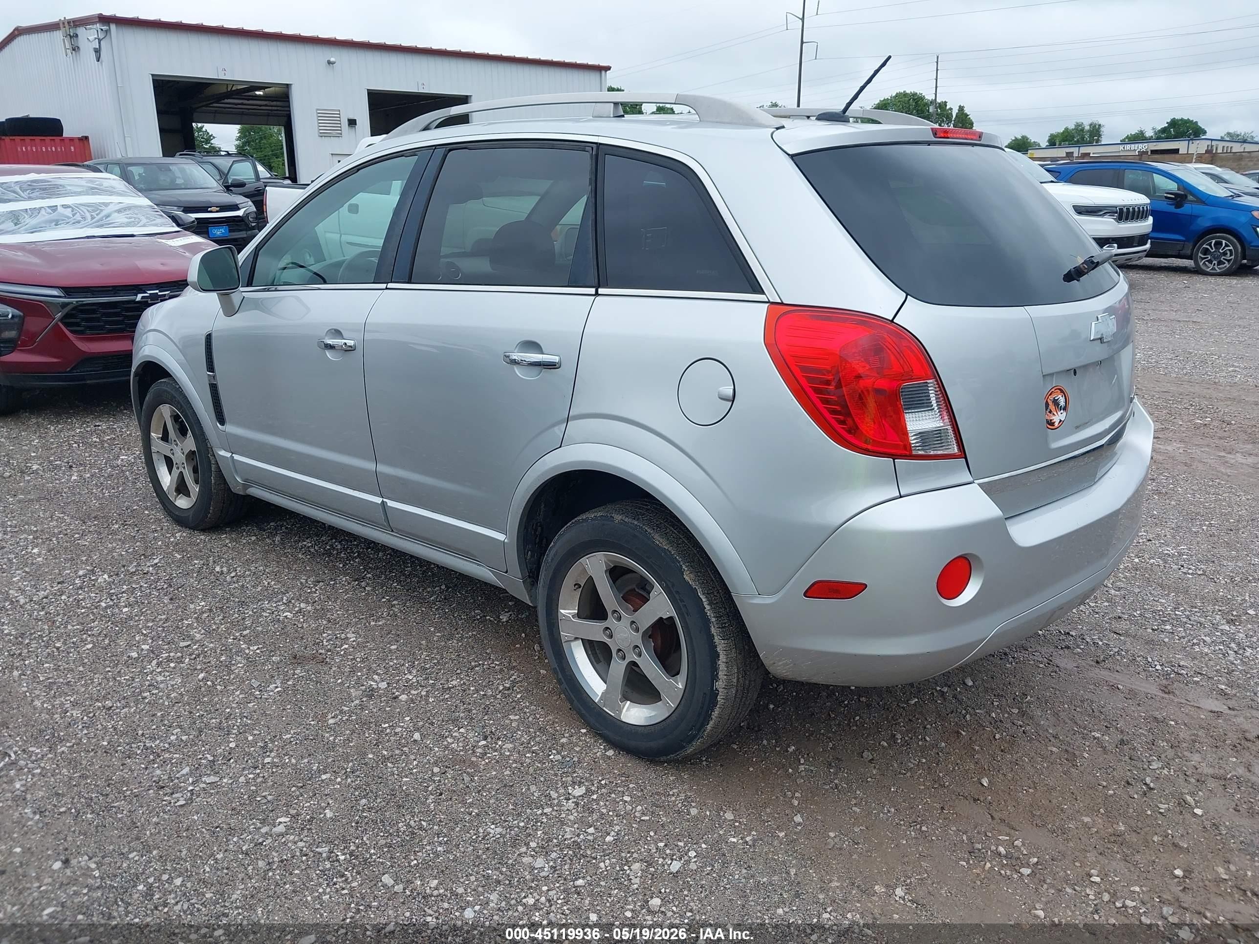 2013 Chevrolet Captiva Sport Lt Silver vin: 3GNFL3EK5DS517197