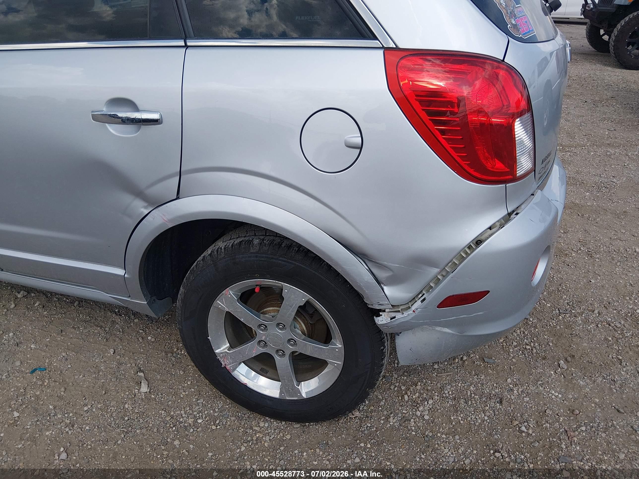 2013 Chevrolet Captiva Sport Fleet Lt Silver vin: 3GNFL3EK7DS513393