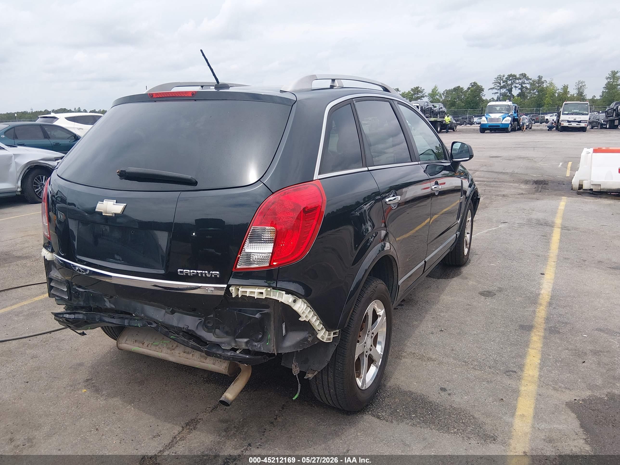 2013 Chevrolet Captiva Sport Lt Black vin: 3GNFL3EK8DS528226