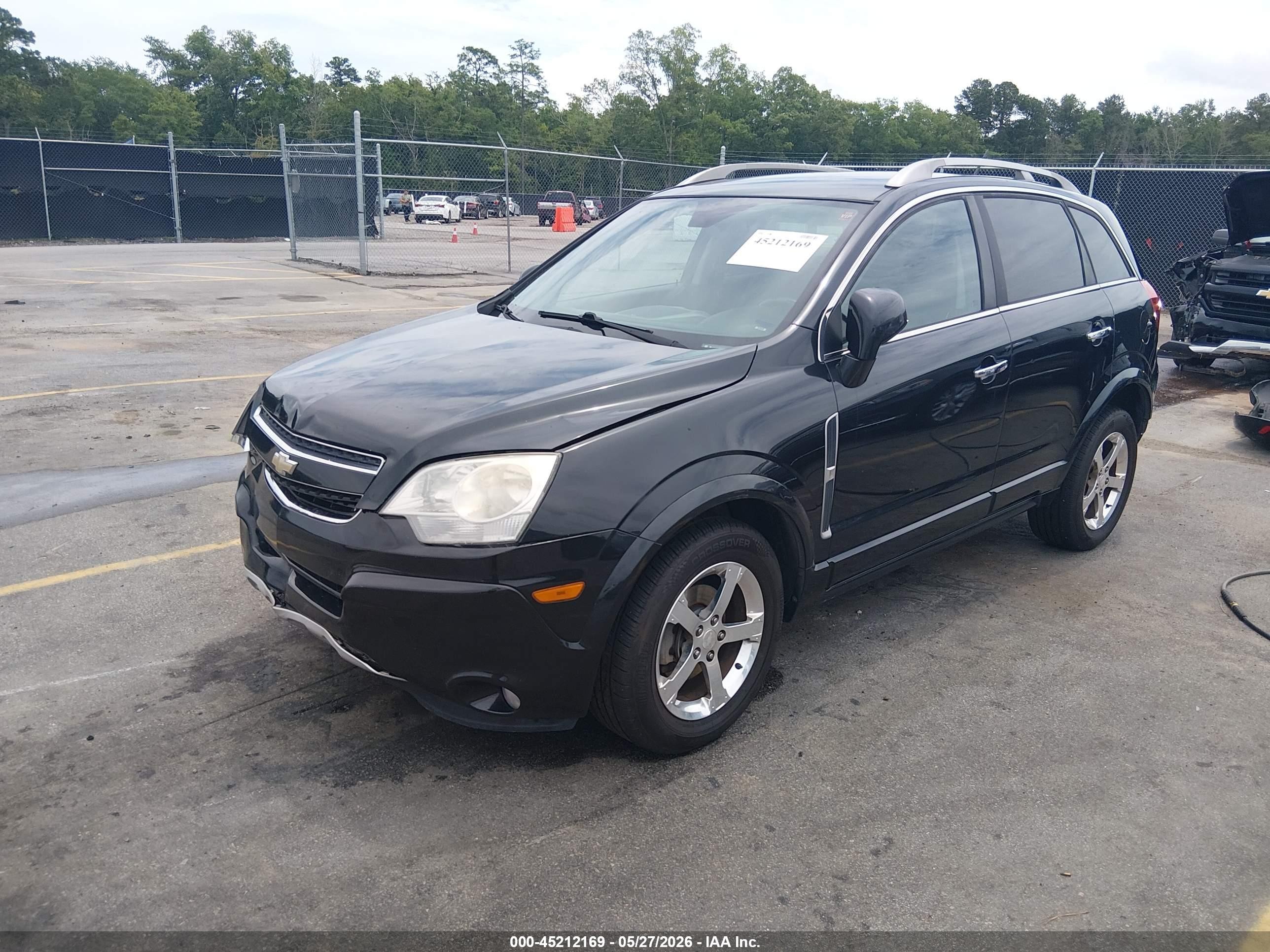 2013 Chevrolet Captiva Sport Lt Black vin: 3GNFL3EK8DS528226