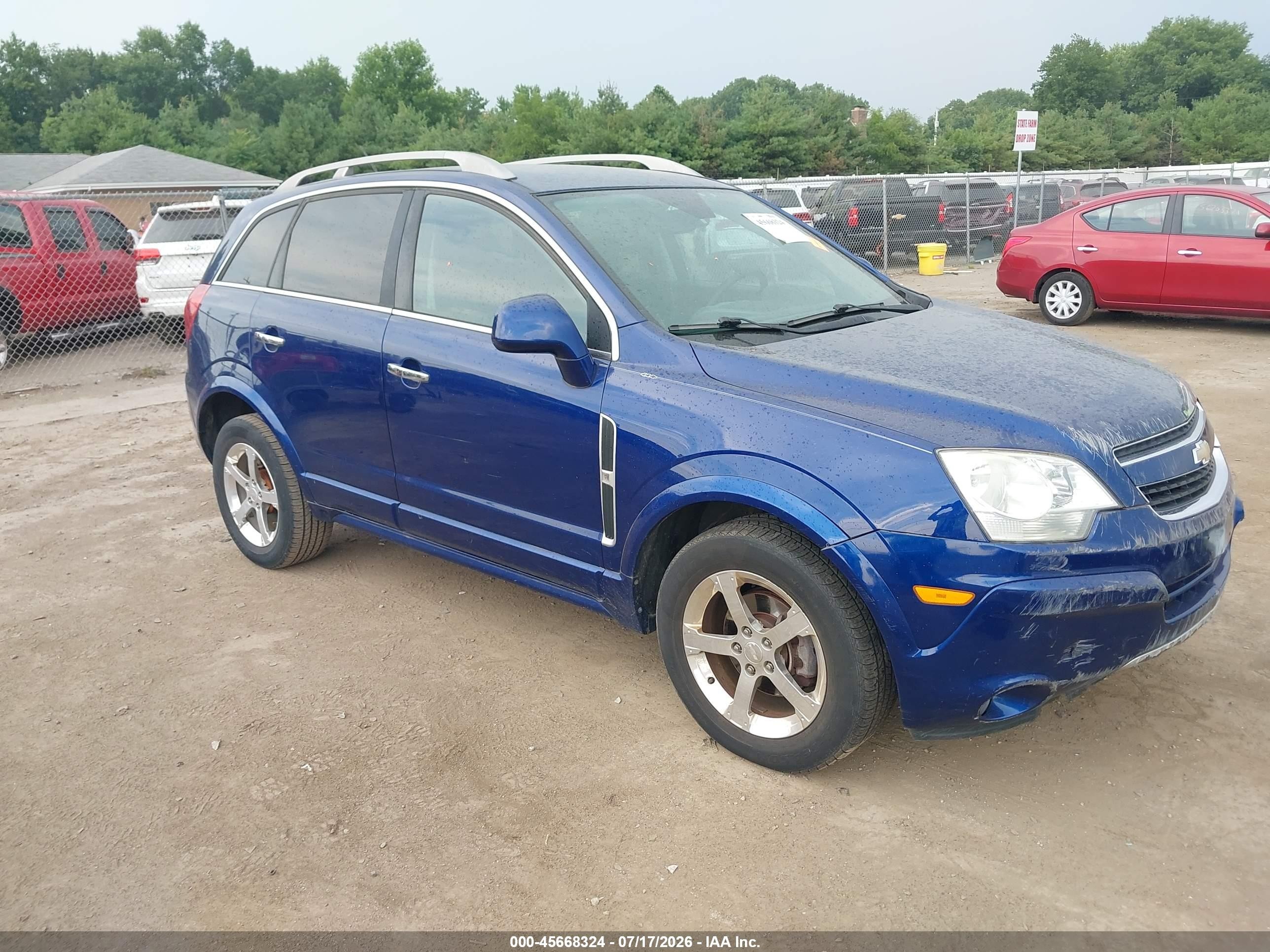 2013 Chevrolet Captiva Sport Fleet Lt Dark Blue vin: 3GNFL3EKXDS529698