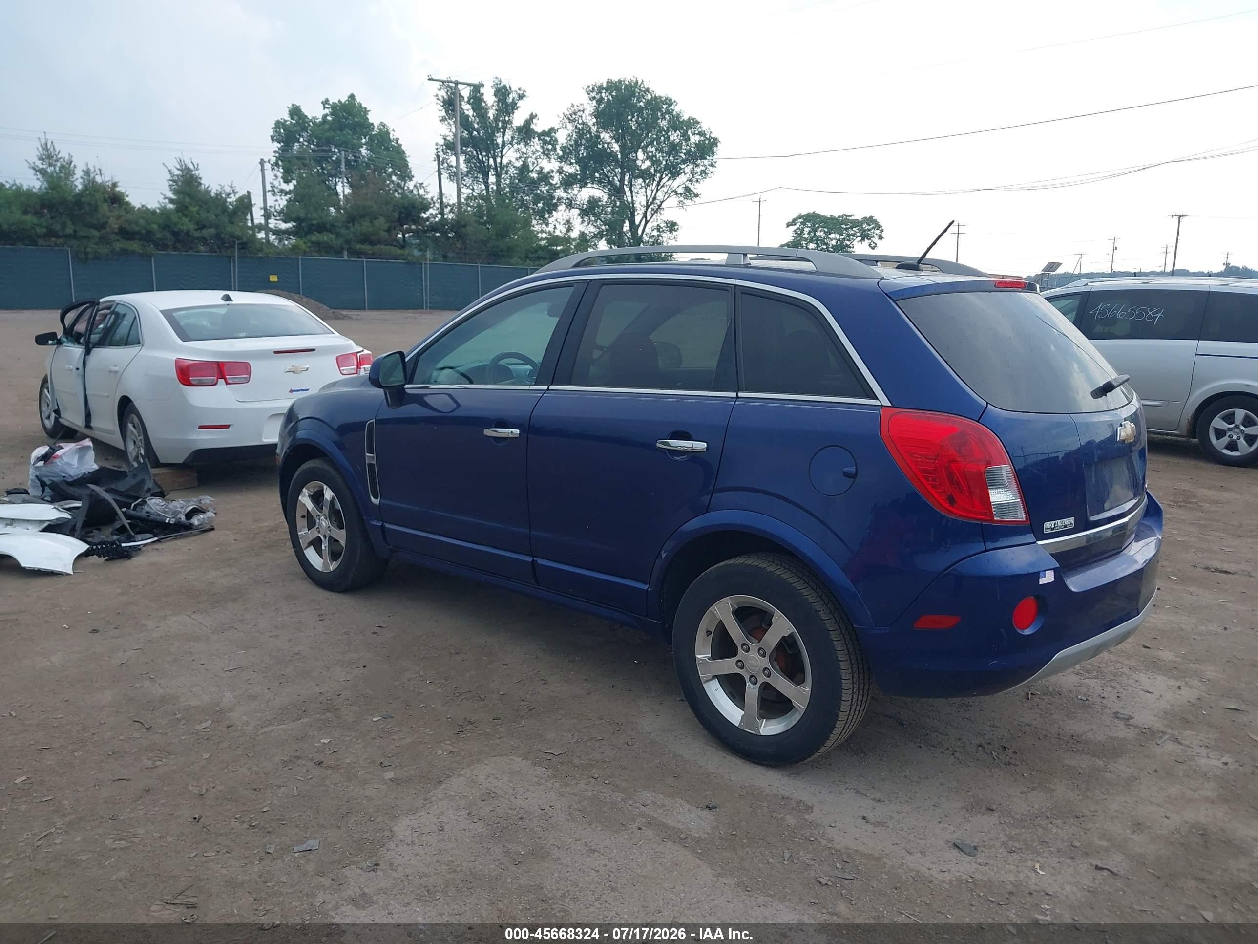 2013 Chevrolet Captiva Sport Fleet Lt Dark Blue vin: 3GNFL3EKXDS529698