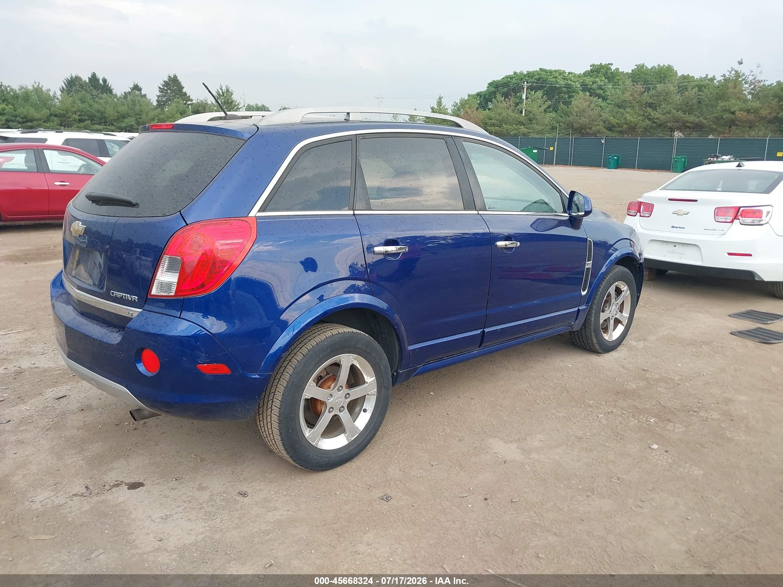 2013 Chevrolet Captiva Sport Fleet Lt Dark Blue vin: 3GNFL3EKXDS529698