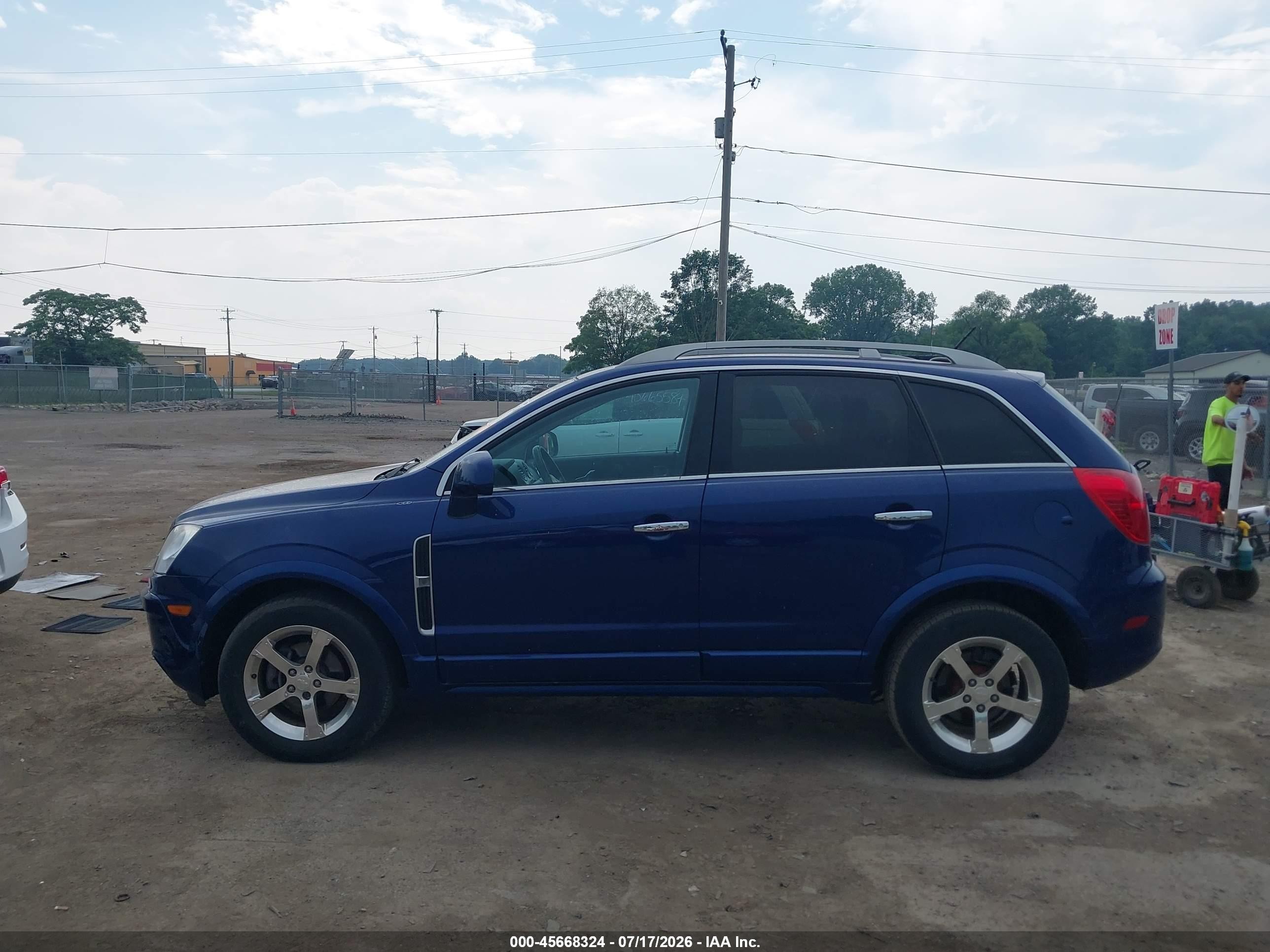 2013 Chevrolet Captiva Sport Fleet Lt Dark Blue vin: 3GNFL3EKXDS529698