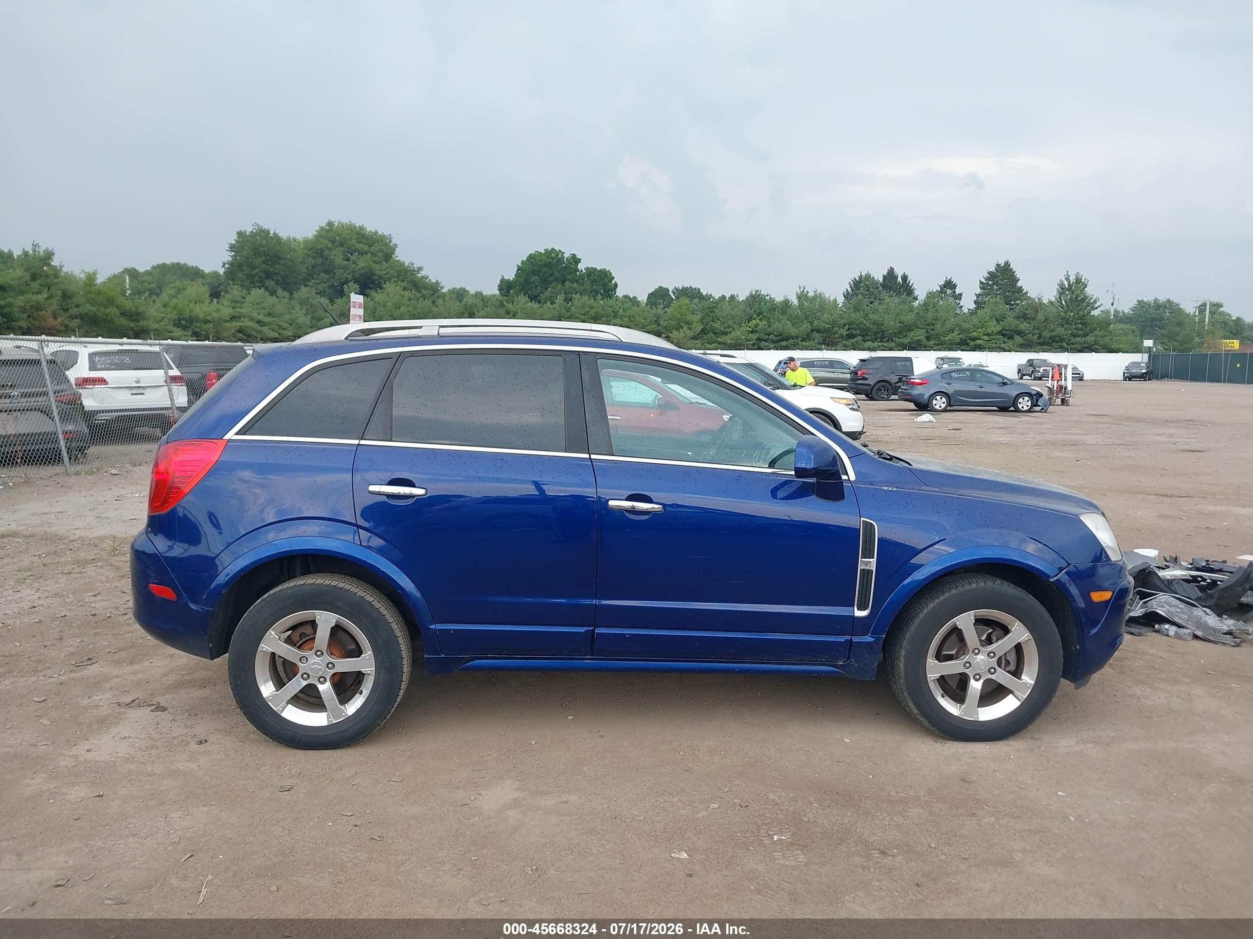2013 Chevrolet Captiva Sport Fleet Lt Dark Blue vin: 3GNFL3EKXDS529698