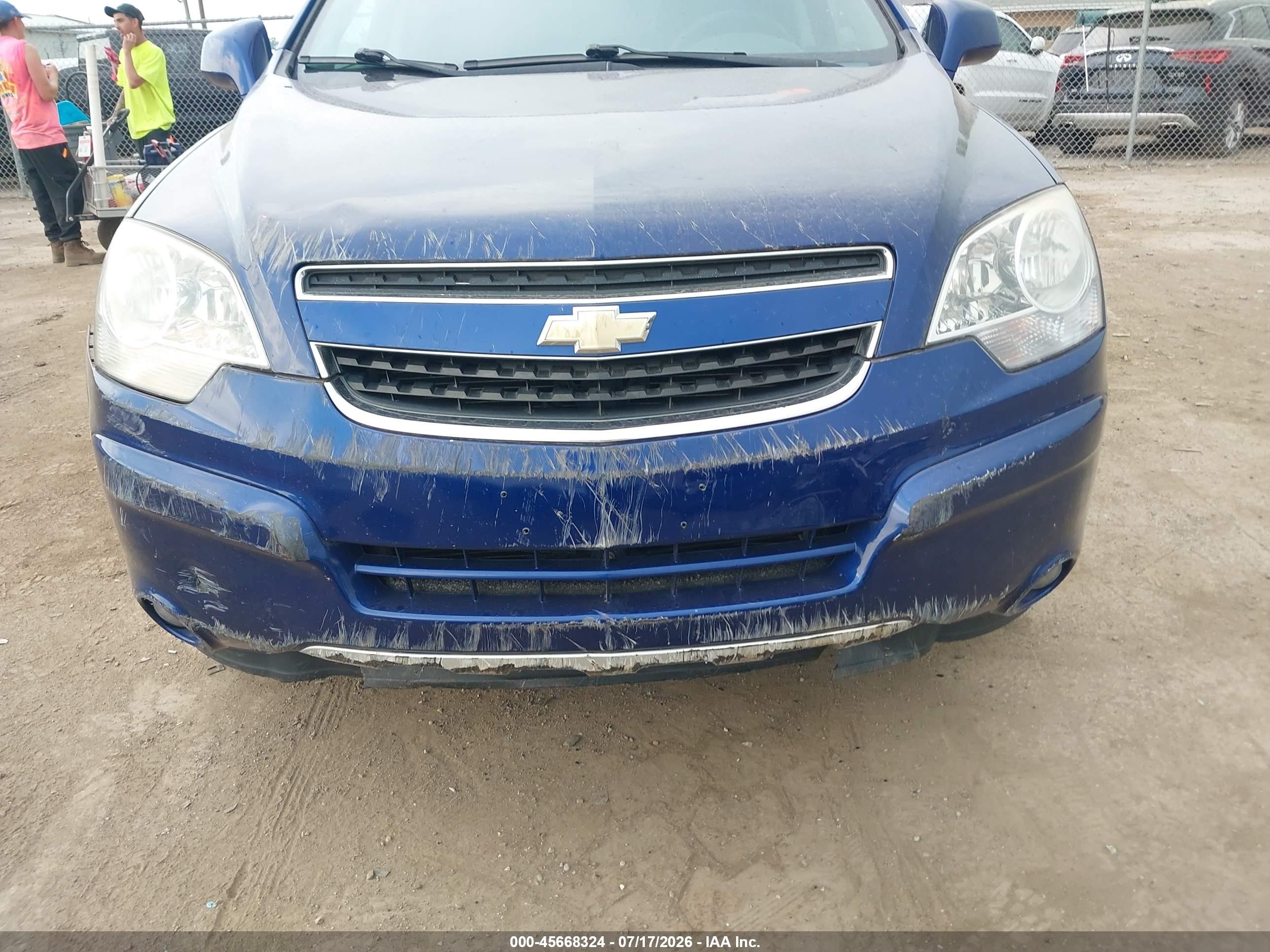 2013 Chevrolet Captiva Sport Fleet Lt Dark Blue vin: 3GNFL3EKXDS529698