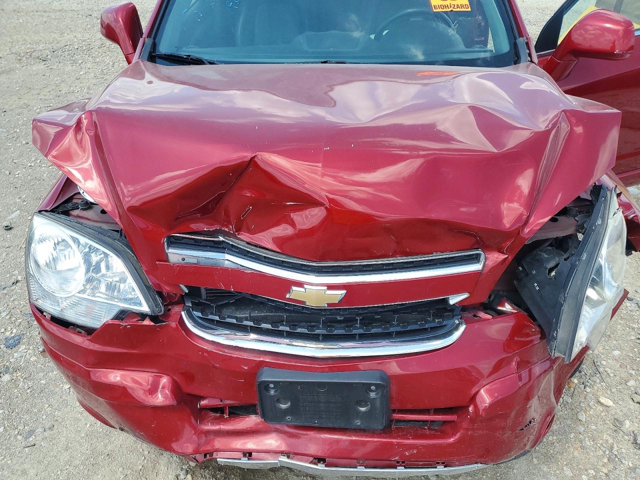 2012 Chevrolet Captiva Sport Red vin: 3GNFL4E52CS619572