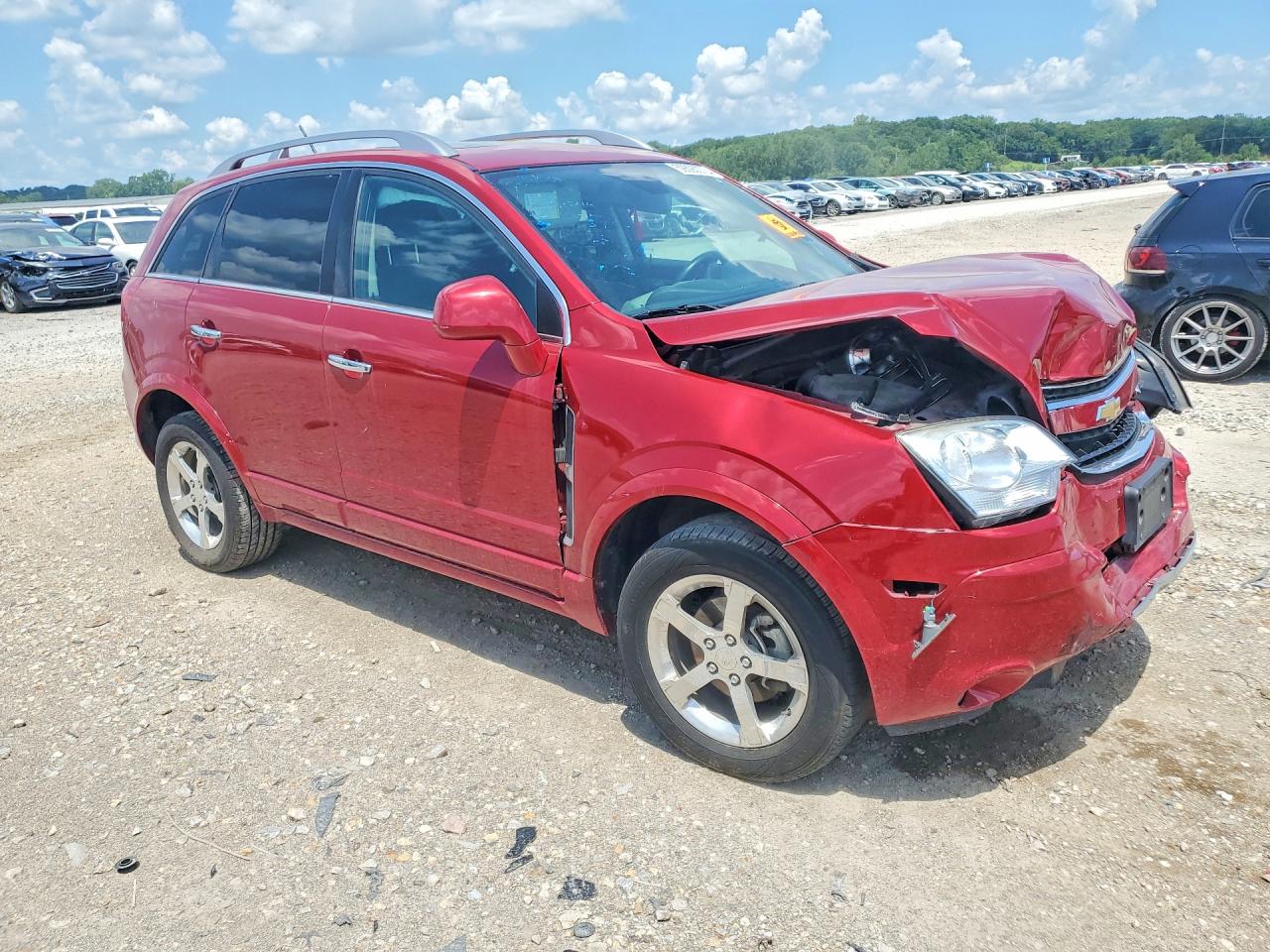 2012 Chevrolet Captiva Sport Red vin: 3GNFL4E52CS619572