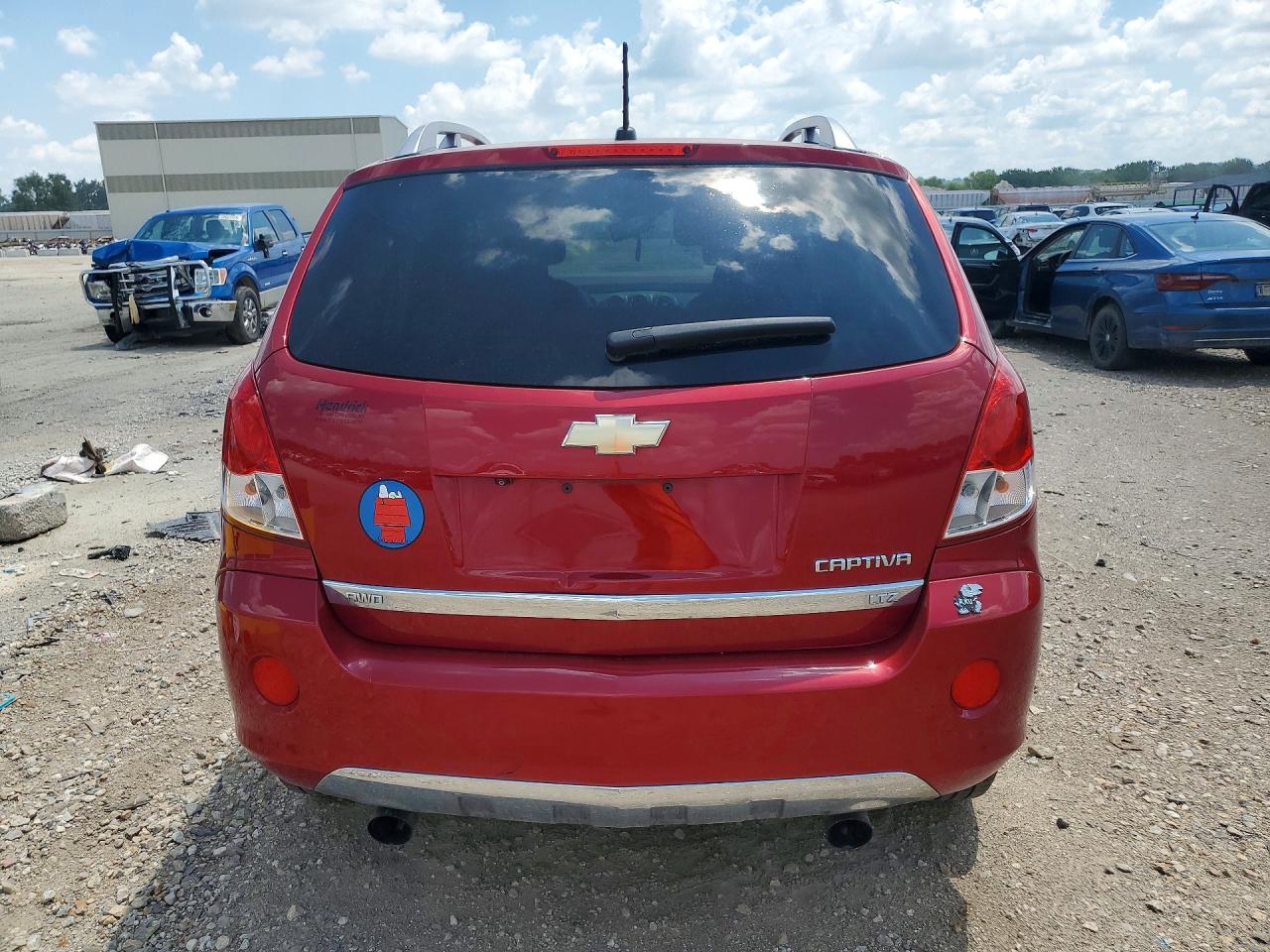 2012 Chevrolet Captiva Sport Red vin: 3GNFL4E52CS619572