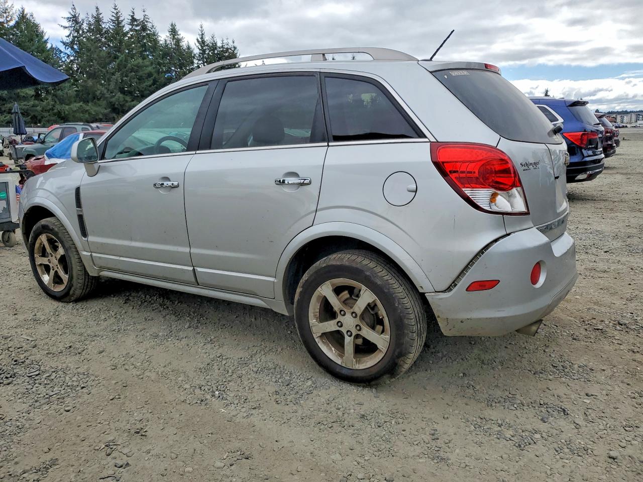 2012 Chevrolet Captiva Sport Silver vin: 3GNFL4E52CS625288