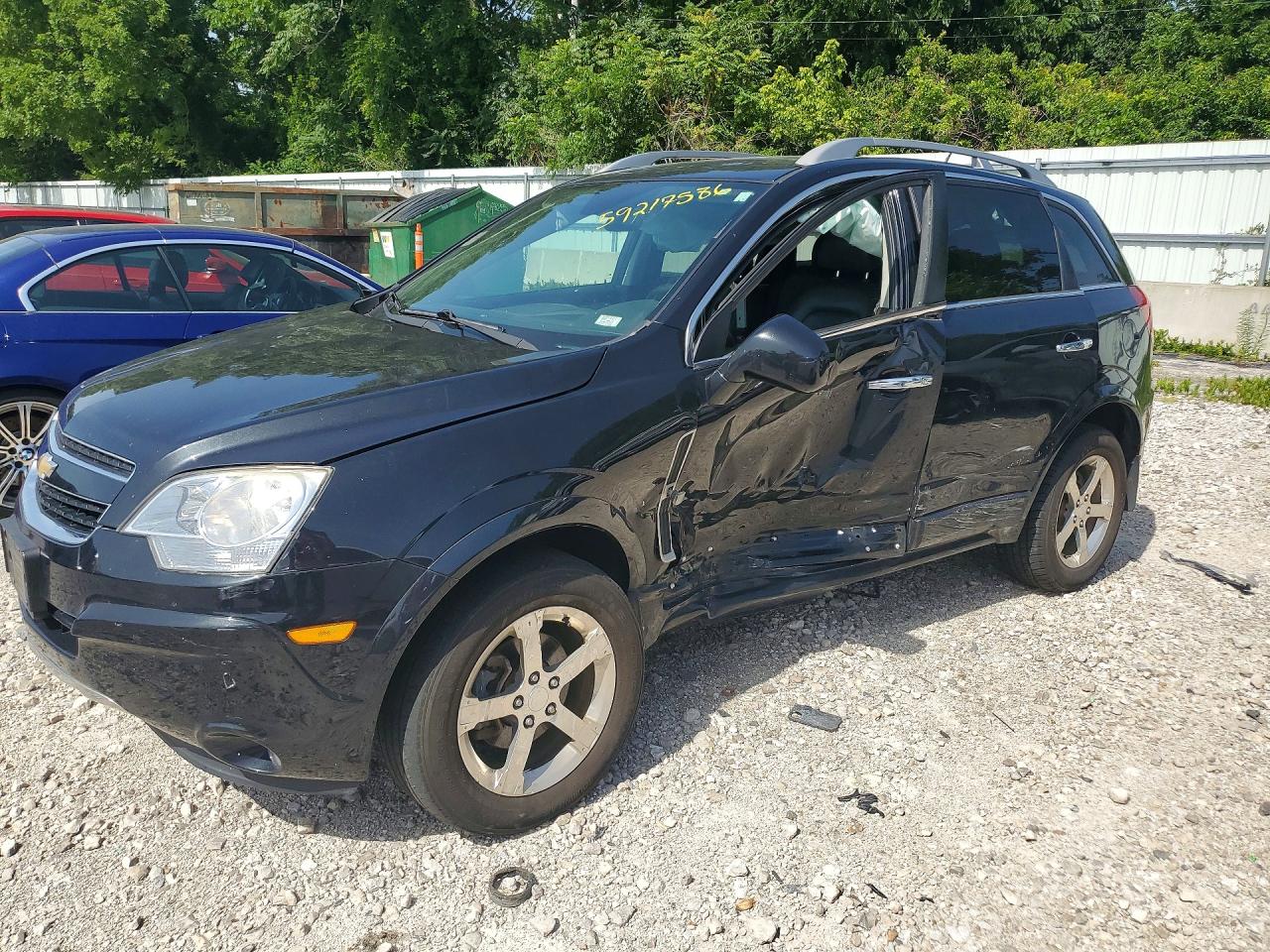2012 Chevrolet Captiva Sport Black vin: 3GNFL4E53CS598554