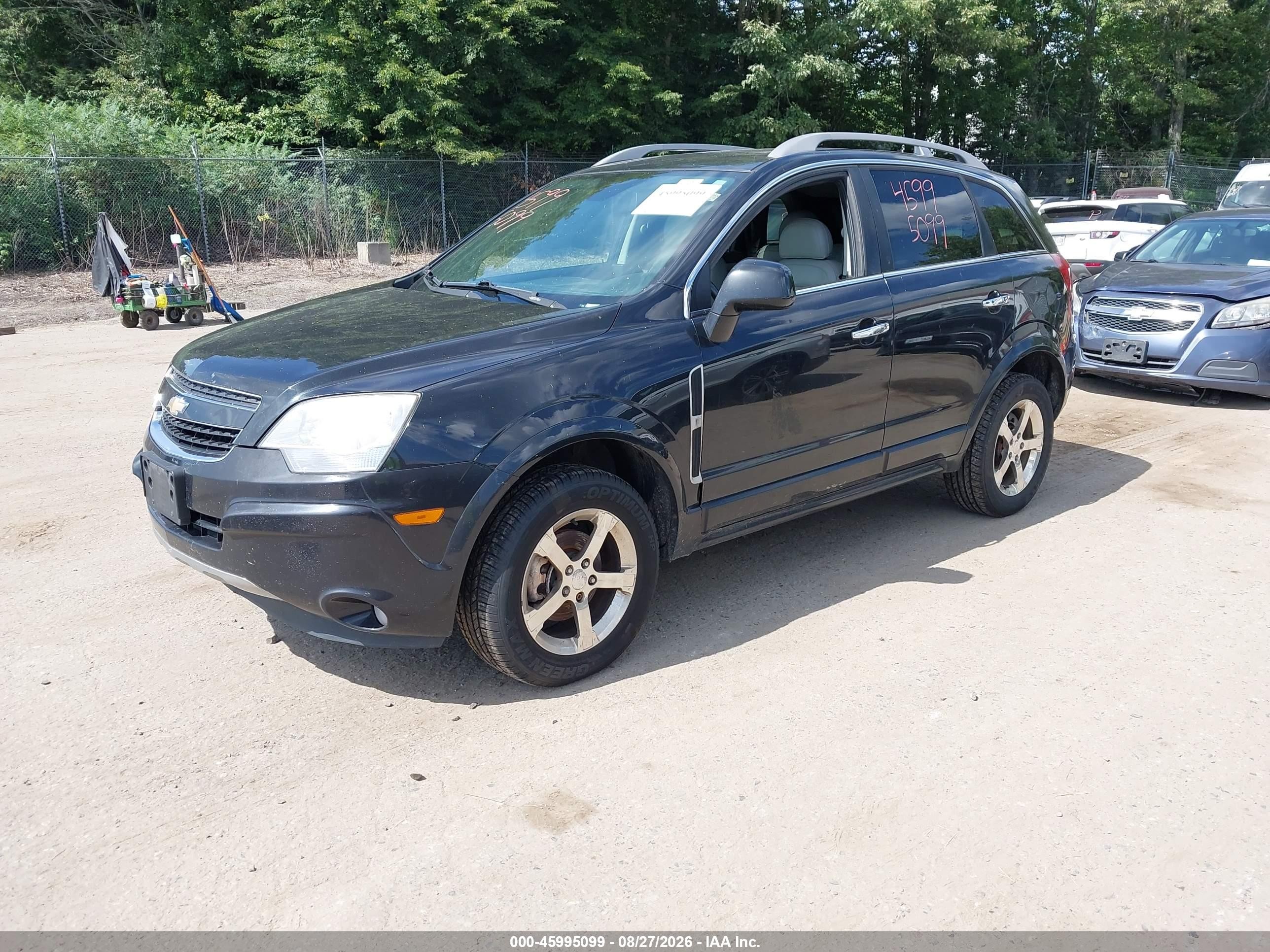 2012 Chevrolet Captiva Sport Ltz Black vin: 3GNFL4E53CS656243
