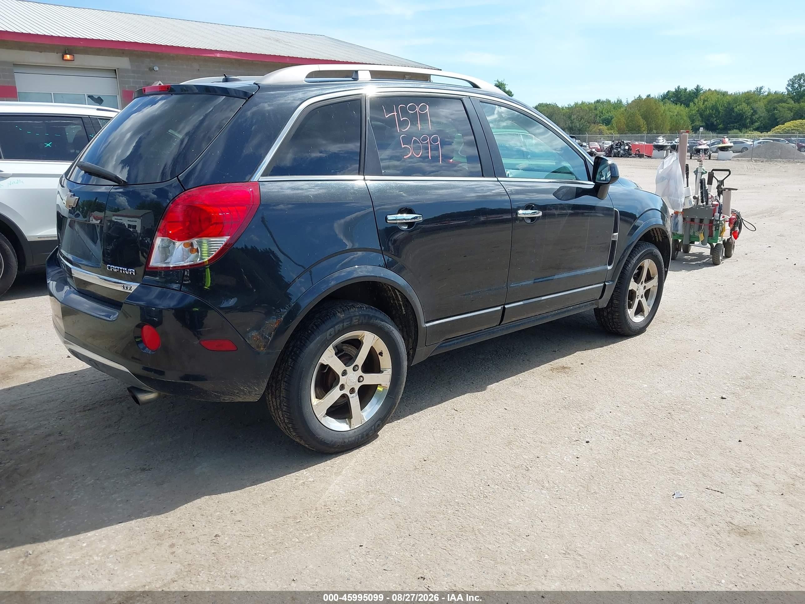 2012 Chevrolet Captiva Sport Ltz Black vin: 3GNFL4E53CS656243