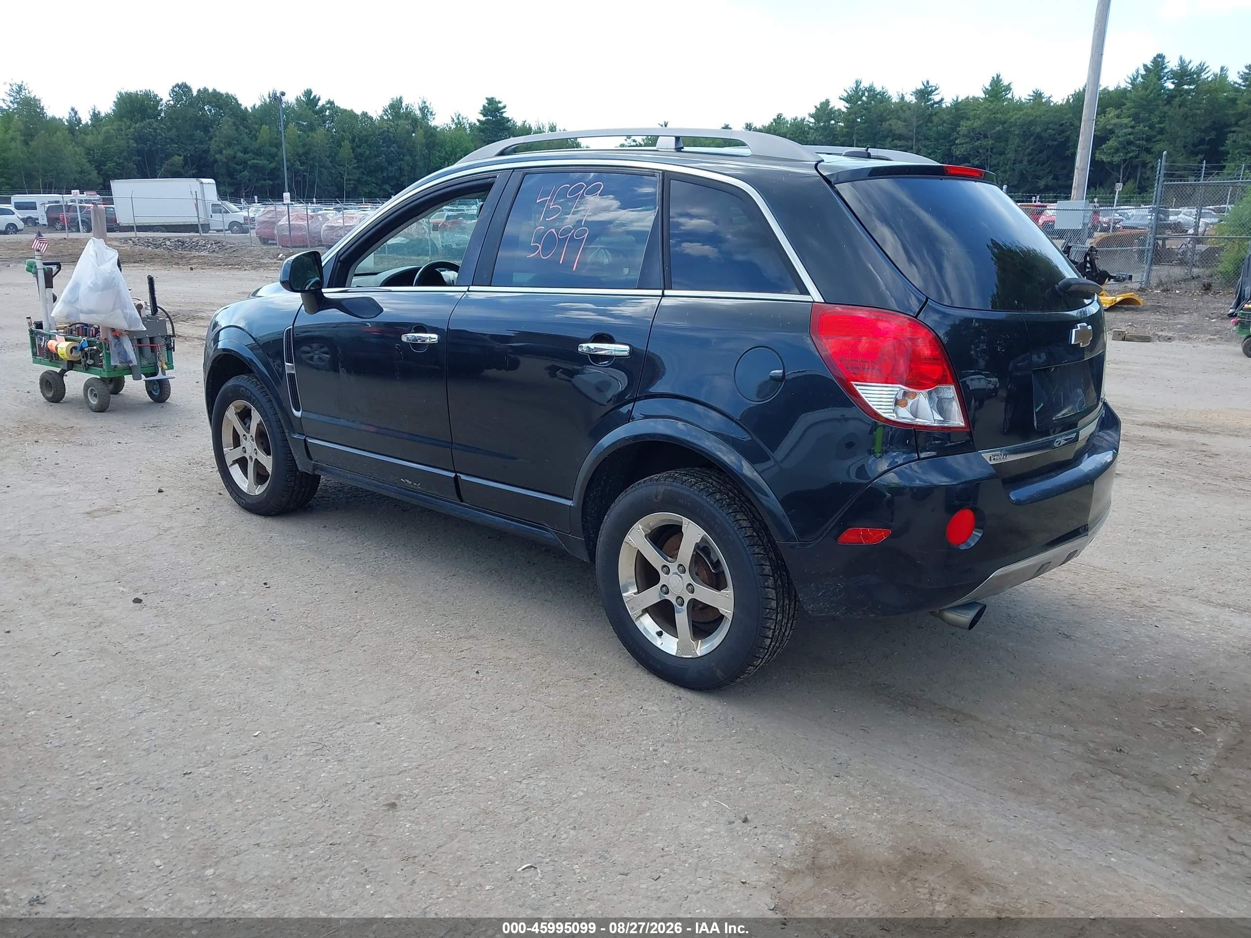 2012 Chevrolet Captiva Sport Ltz Black vin: 3GNFL4E53CS656243