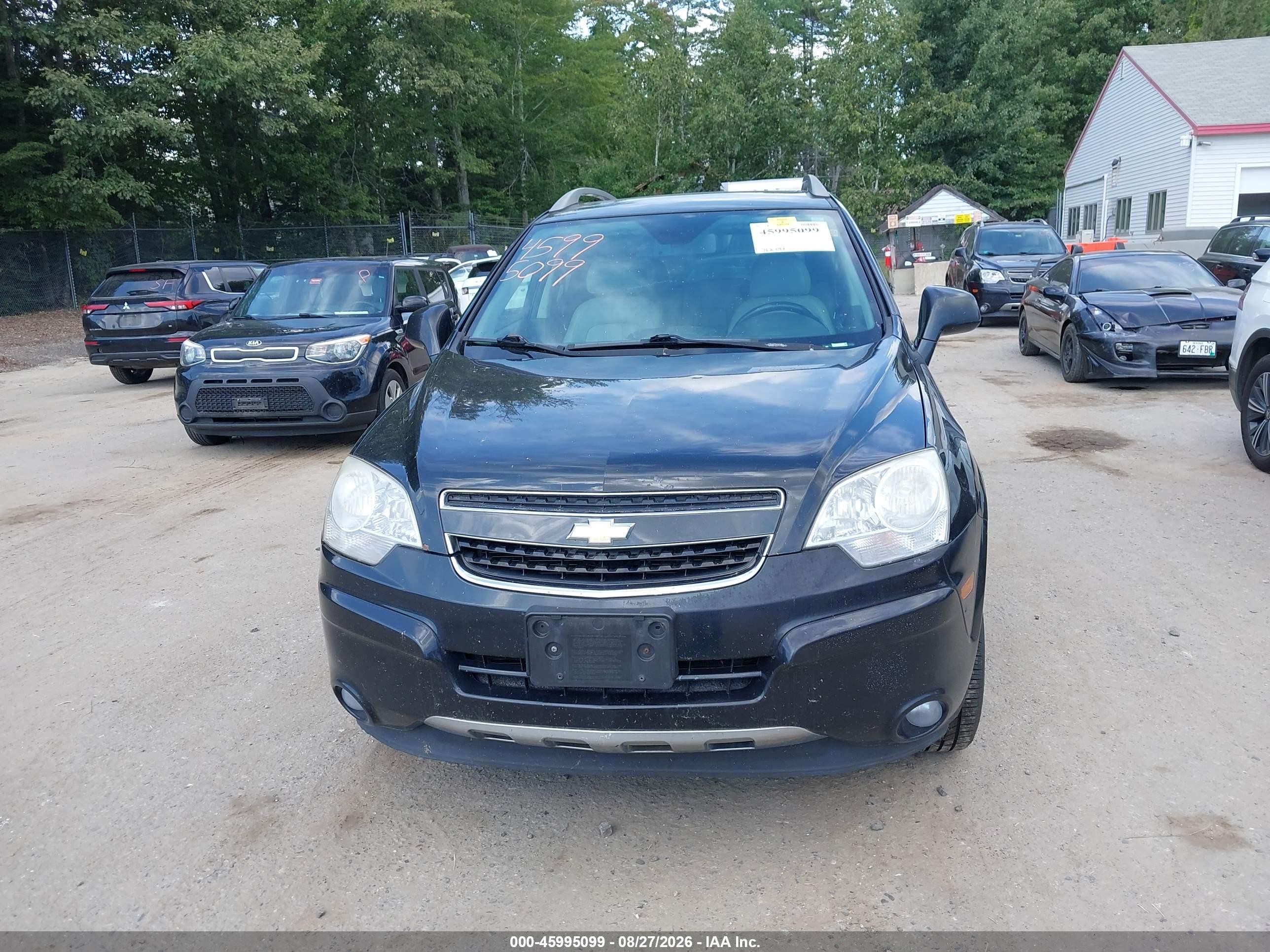 2012 Chevrolet Captiva Sport Ltz Black vin: 3GNFL4E53CS656243