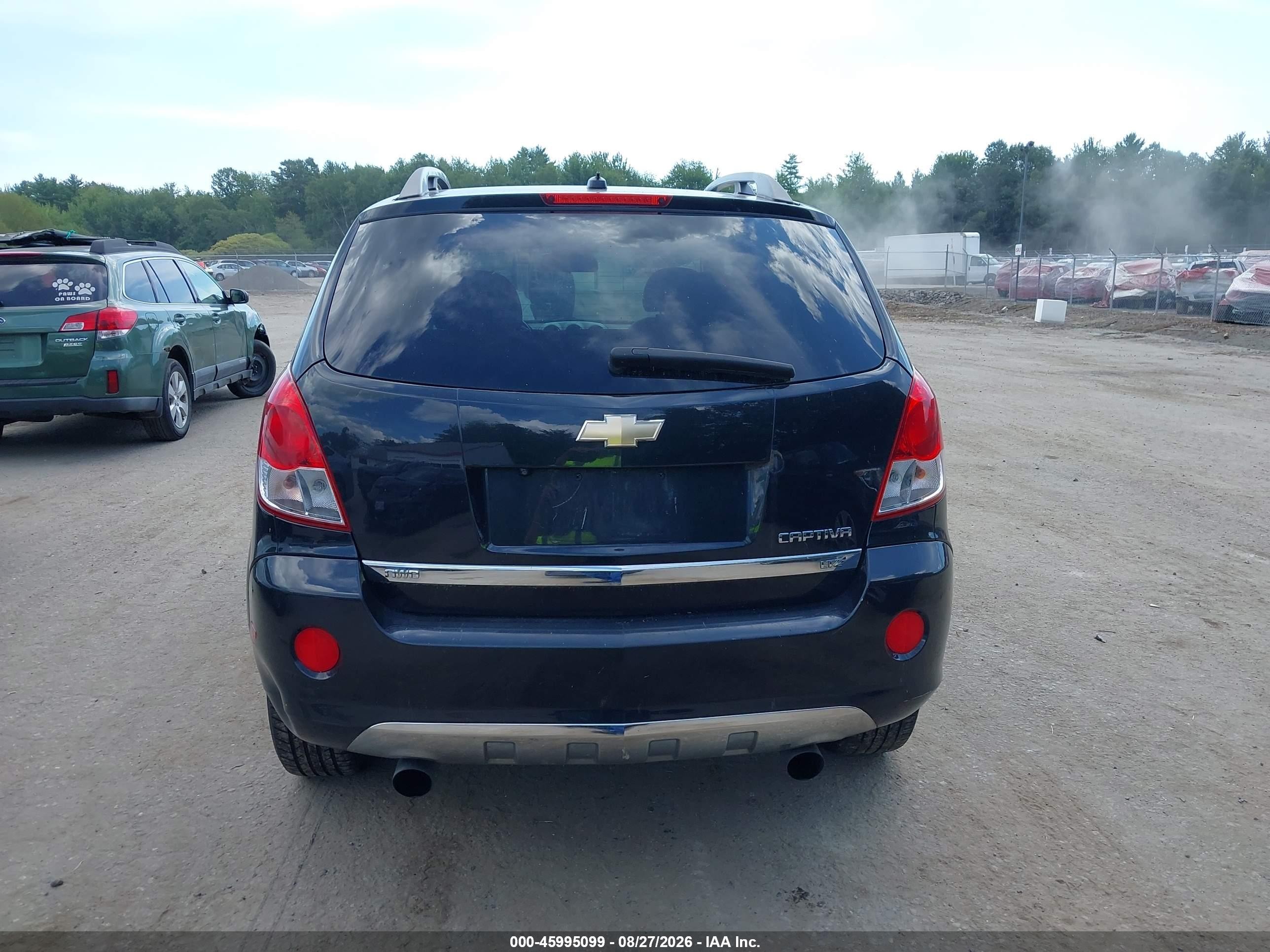 2012 Chevrolet Captiva Sport Ltz Black vin: 3GNFL4E53CS656243