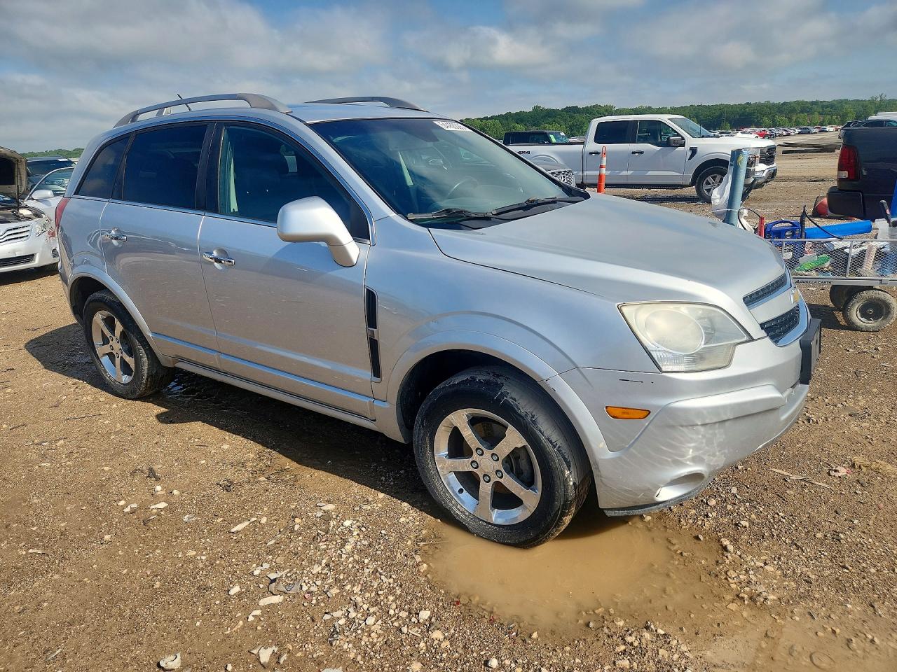 2012 Chevrolet Captiva Sport Серебряный vin: 3GNFL4E55CS583246