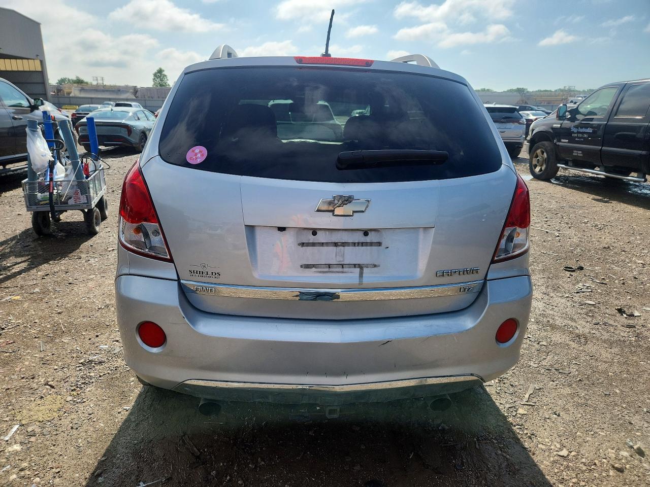 2012 Chevrolet Captiva Sport Серебряный vin: 3GNFL4E55CS583246