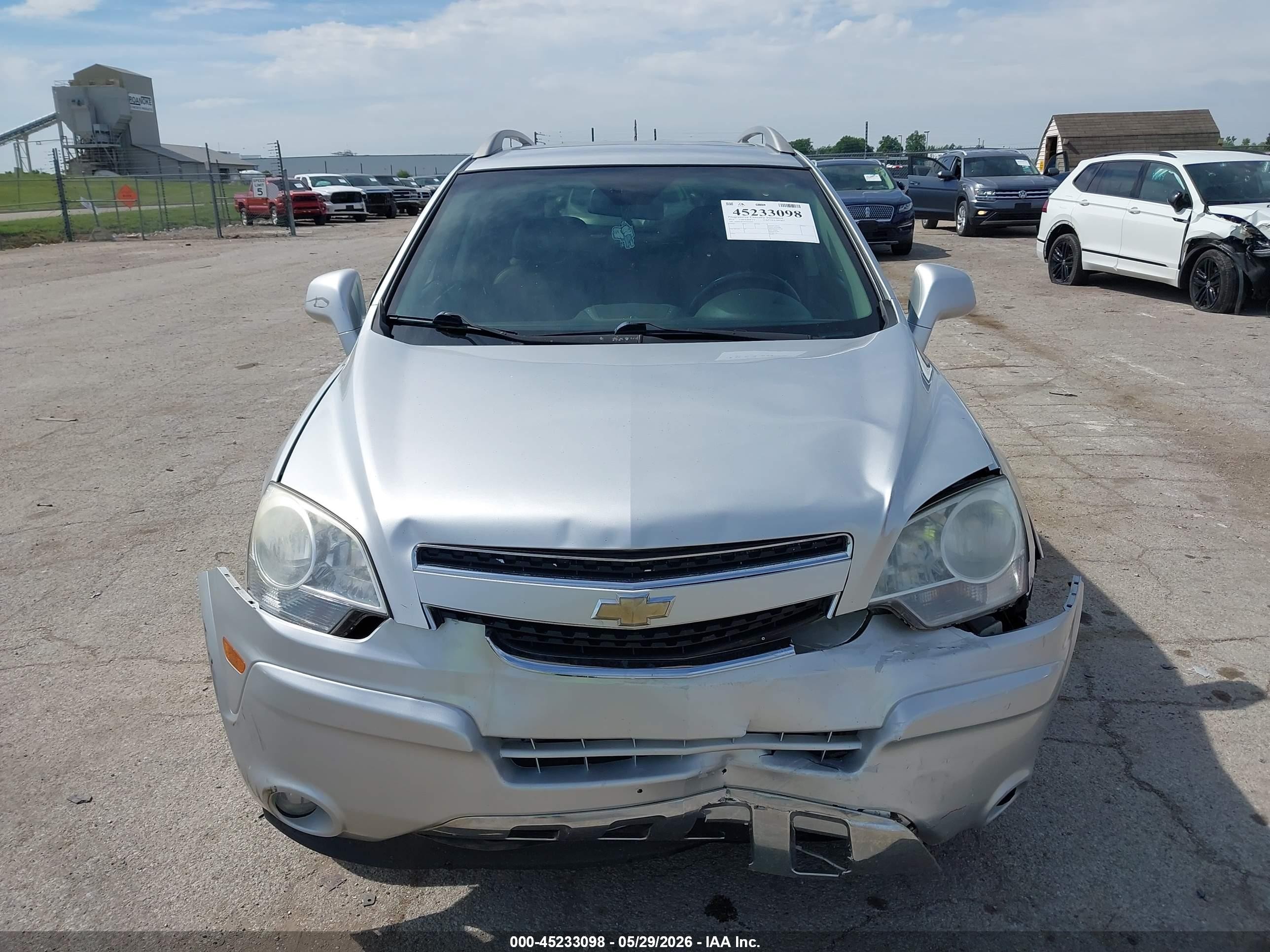 2012 Chevrolet Captiva Sport Ltz Silver vin: 3GNFL4E57CS533691