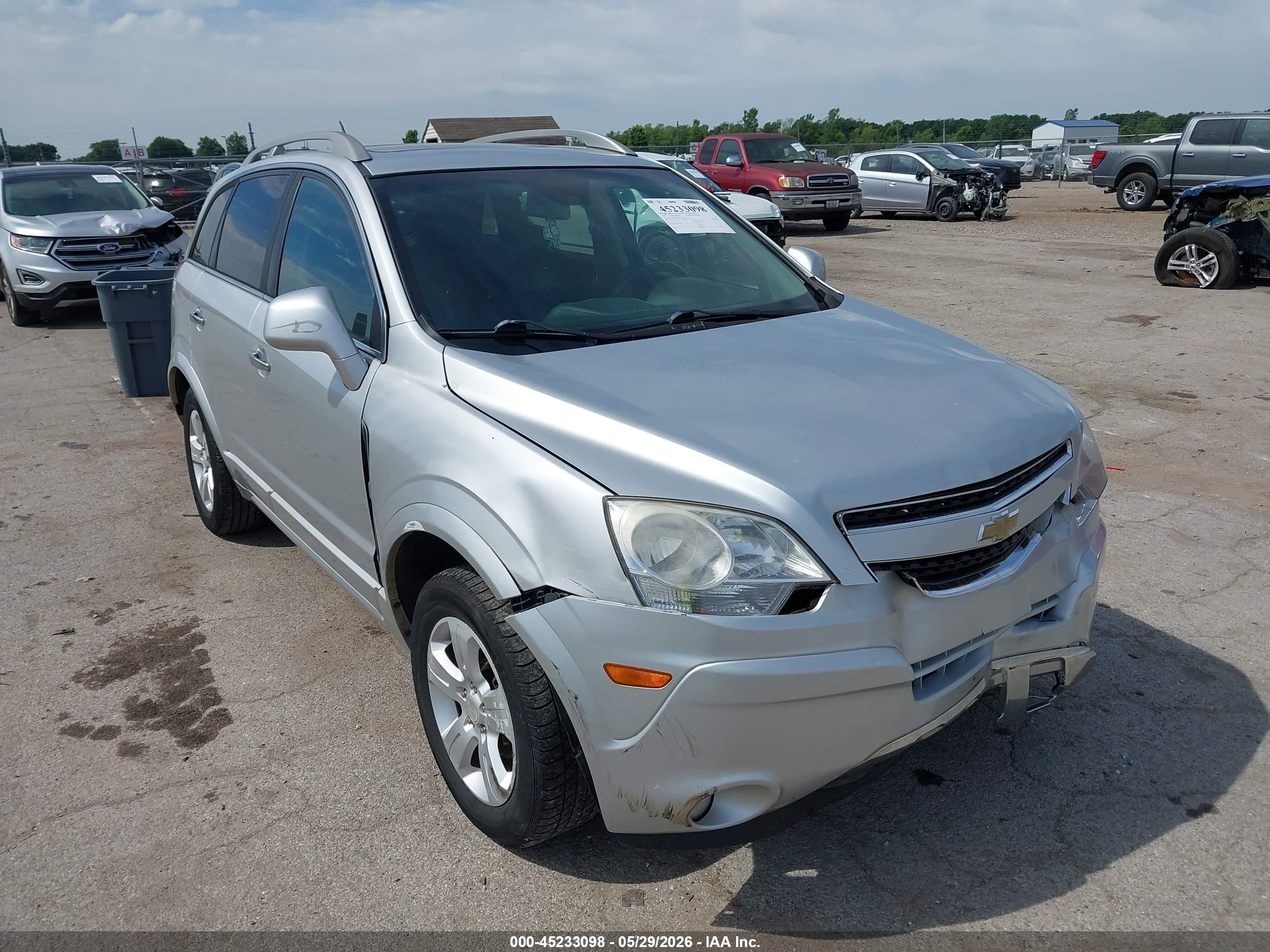 2012 Chevrolet Captiva Sport Ltz Silver vin: 3GNFL4E57CS533691