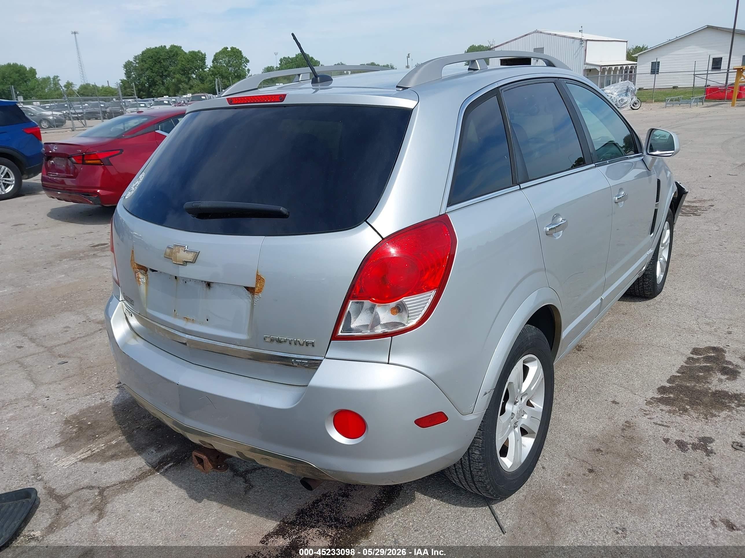 2012 Chevrolet Captiva Sport Ltz Silver vin: 3GNFL4E57CS533691