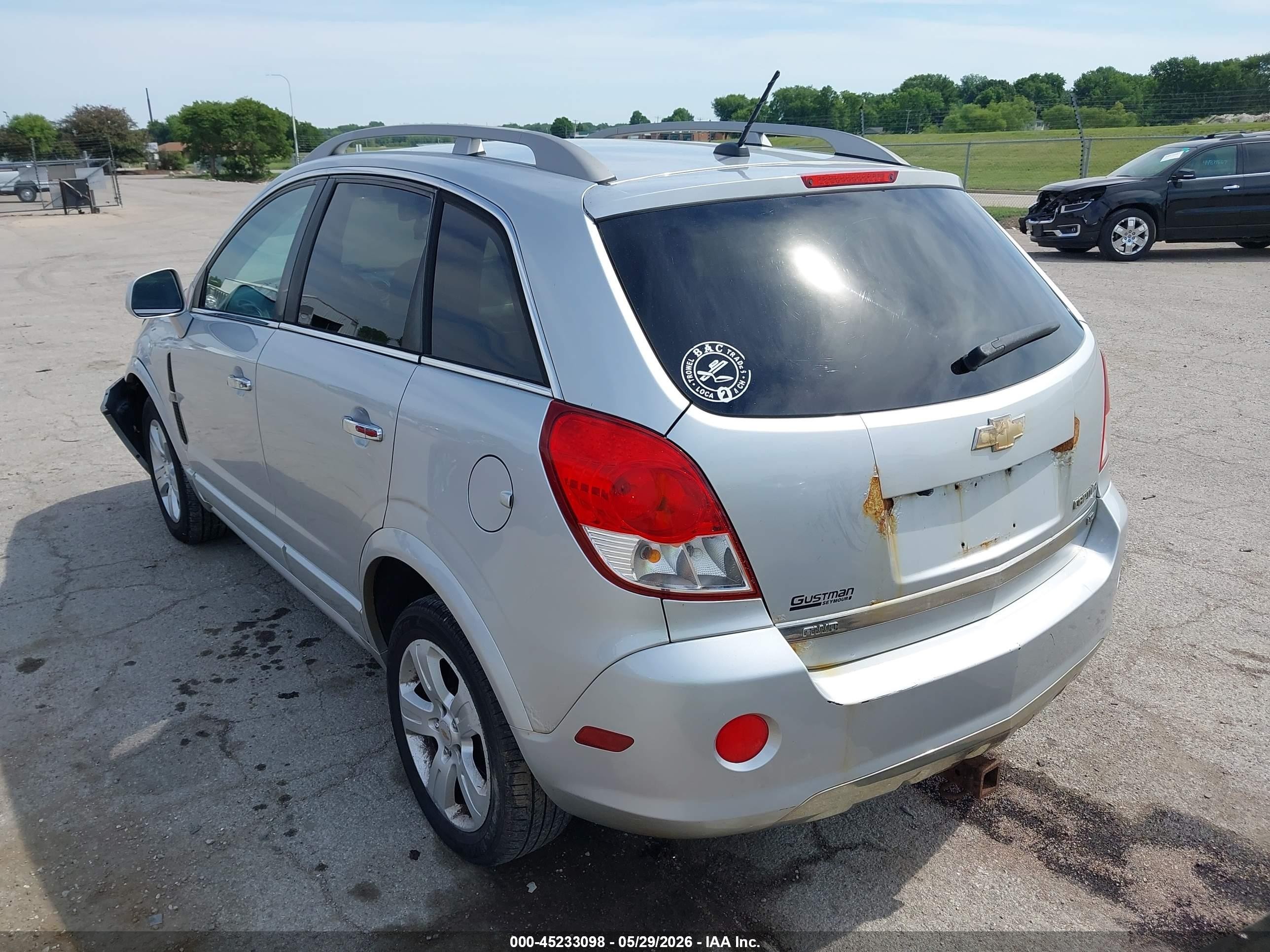 2012 Chevrolet Captiva Sport Ltz Silver vin: 3GNFL4E57CS533691