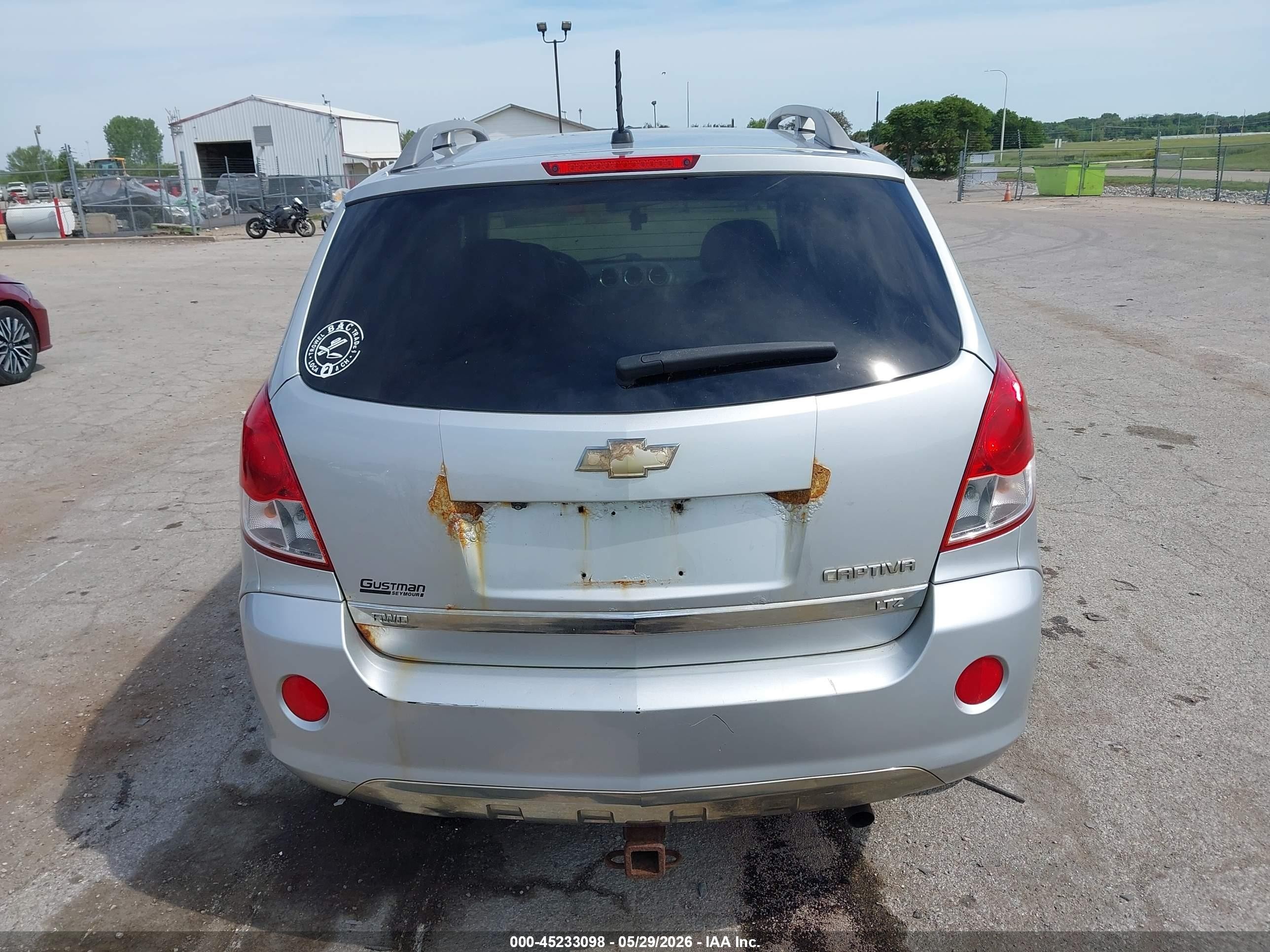 2012 Chevrolet Captiva Sport Ltz Silver vin: 3GNFL4E57CS533691