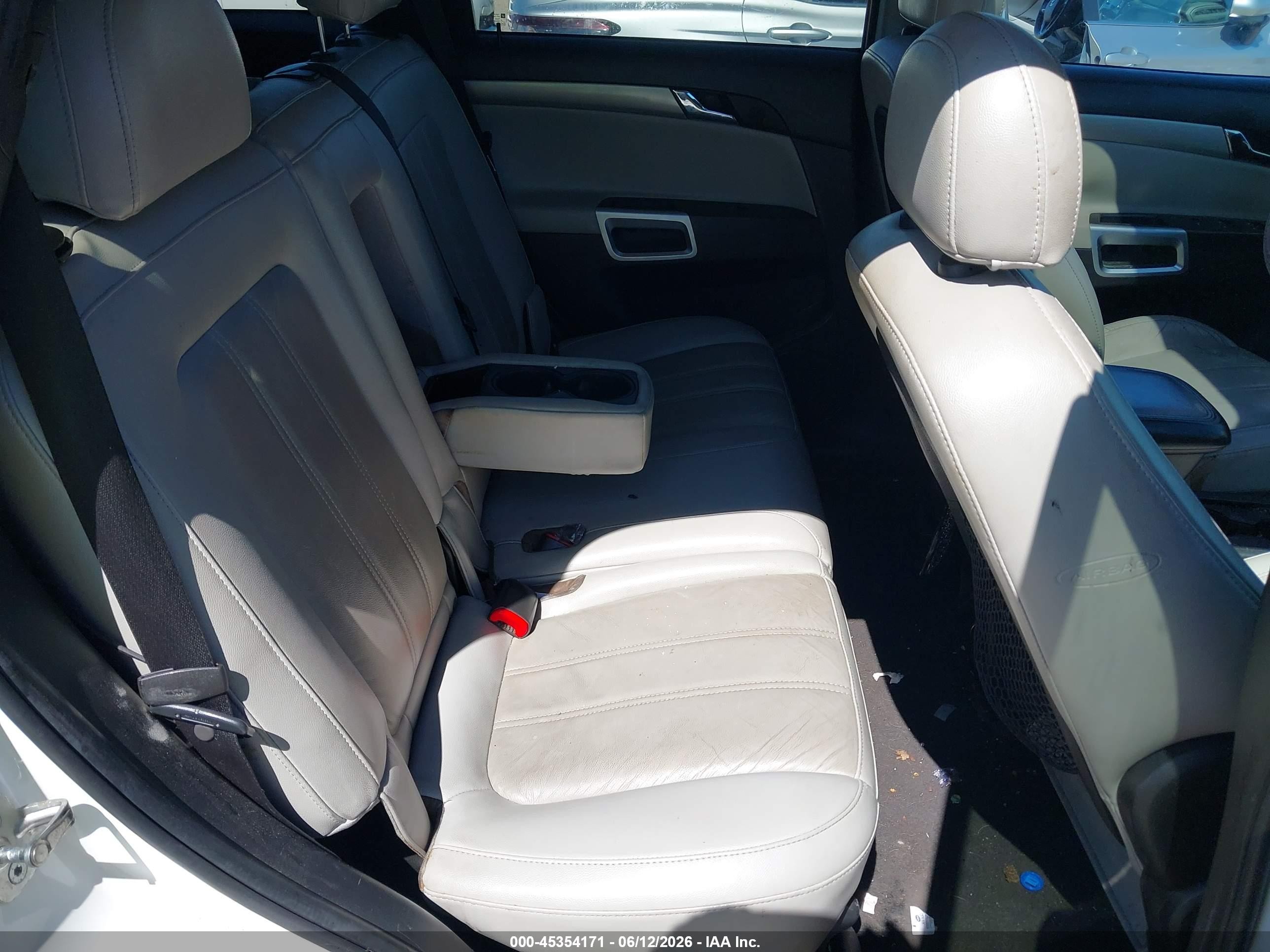 2012 Chevrolet Captiva Sport Ltz White vin: 3GNFL4E57CS545582
