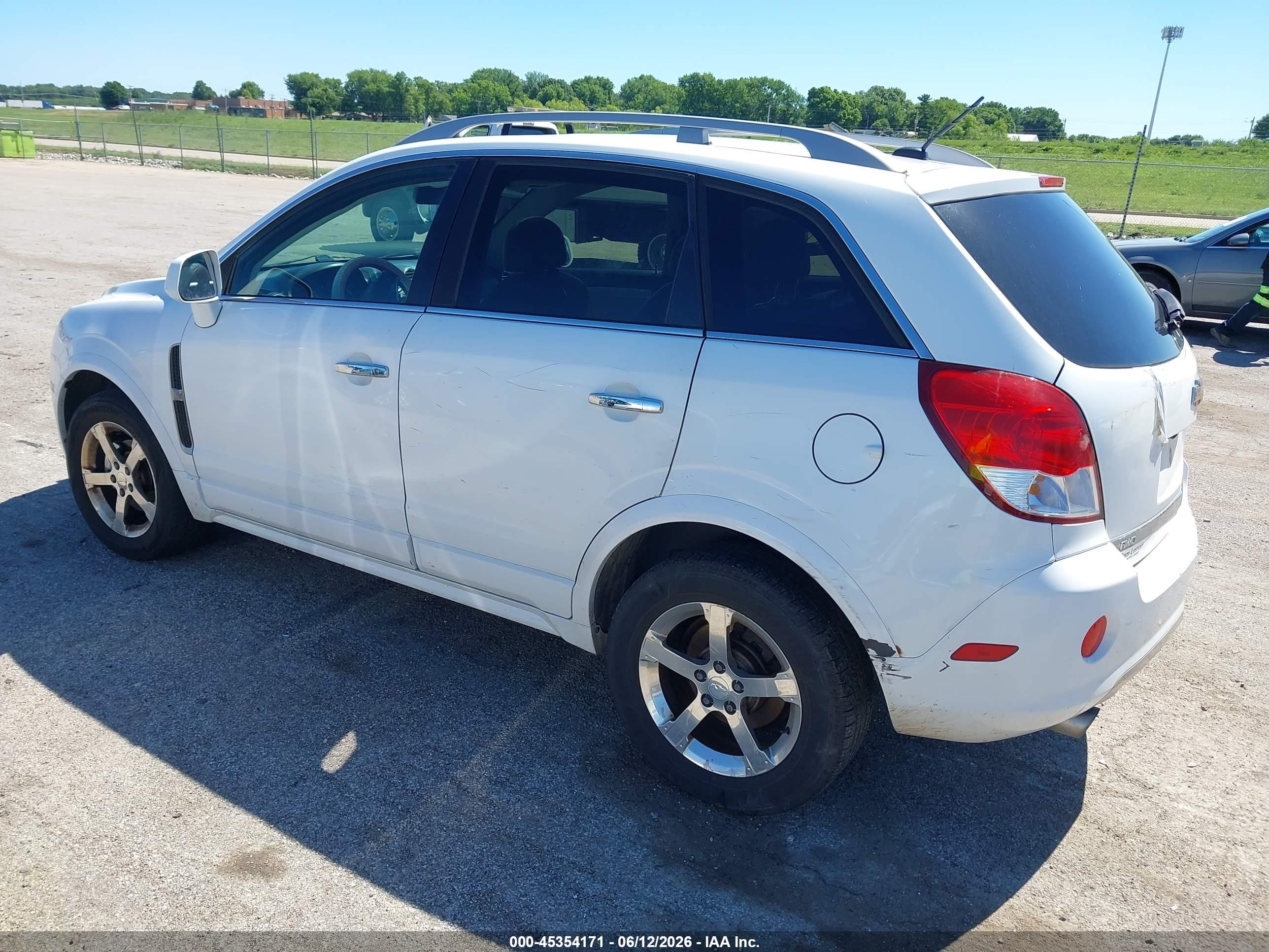 2012 Chevrolet Captiva Sport Ltz White vin: 3GNFL4E57CS545582