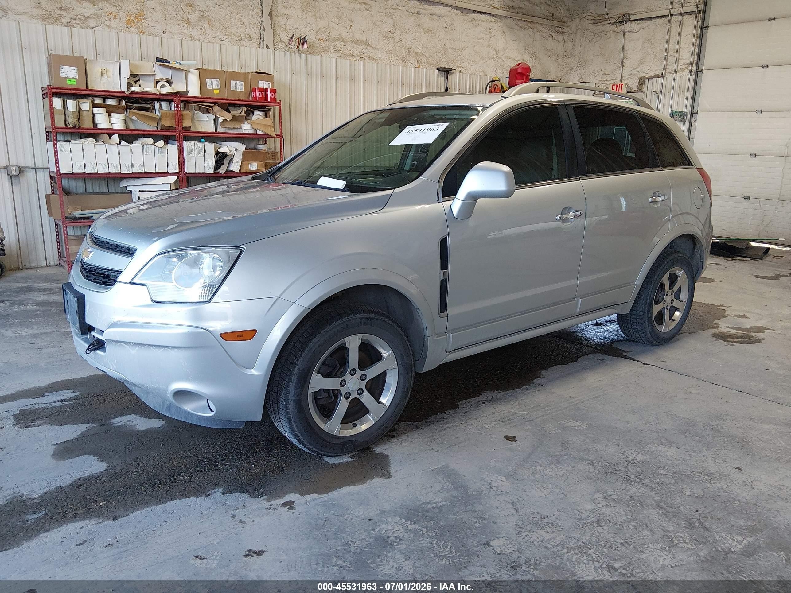 2012 Chevrolet Captiva Sport Fleet Ltz Silver vin: 3GNFL4E58CS584634