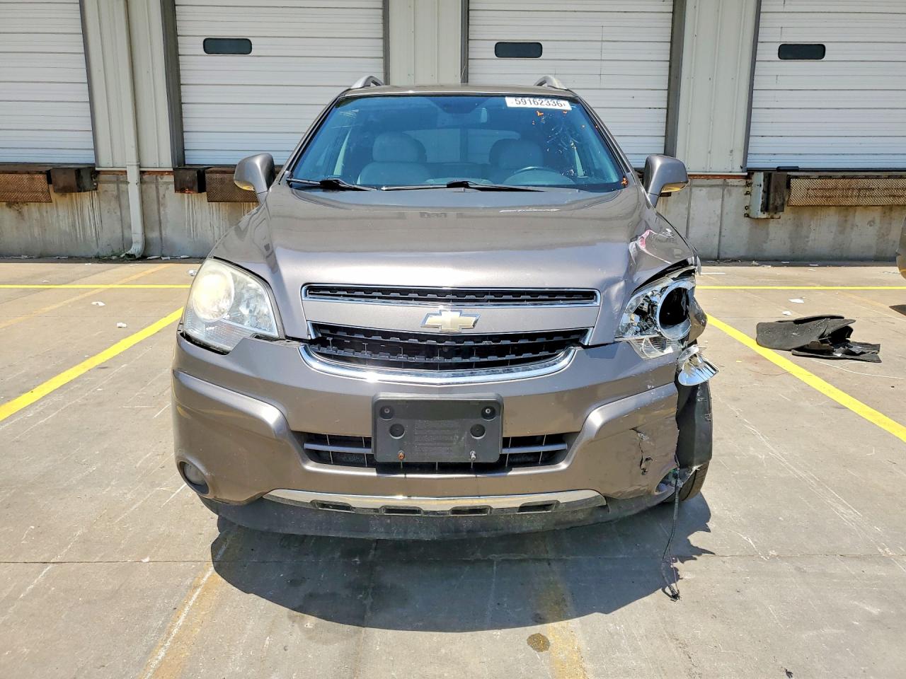 2012 Chevrolet Captiva Sport Gray vin: 3GNFL4E5XCS536133