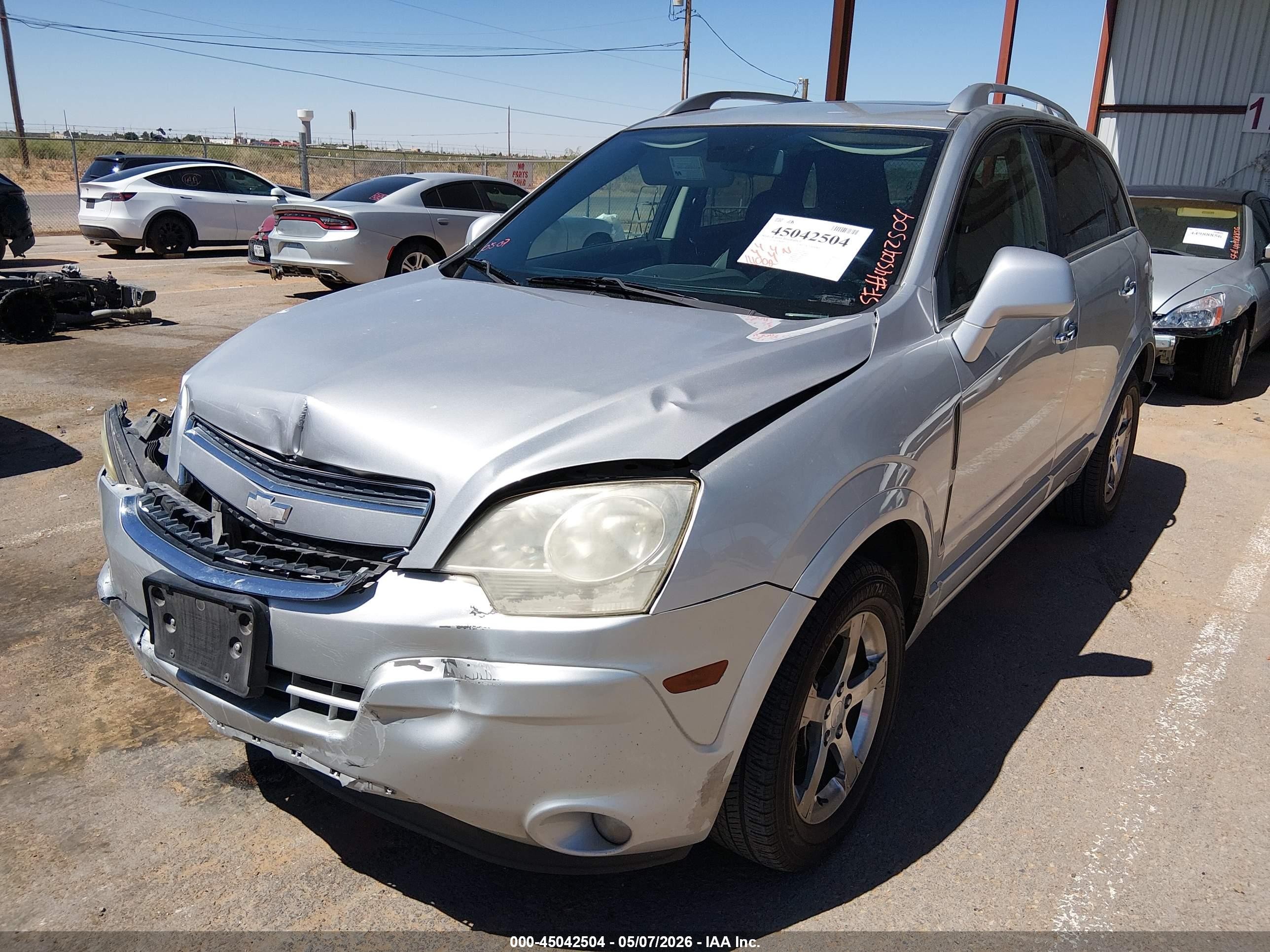2012 Chevrolet Captiva Sport Ltz Silver vin: 3GNFL4E5XCS621618