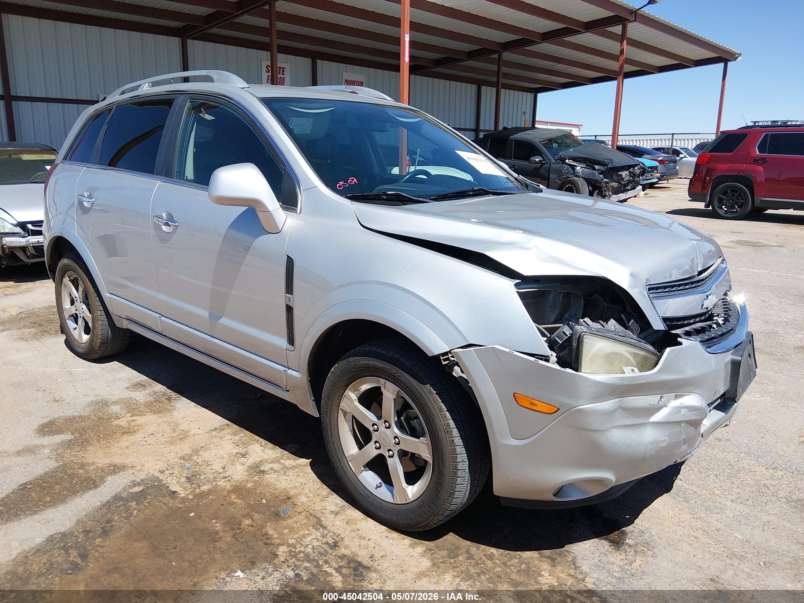 2012 Chevrolet Captiva Sport Ltz Silver vin: 3GNFL4E5XCS621618