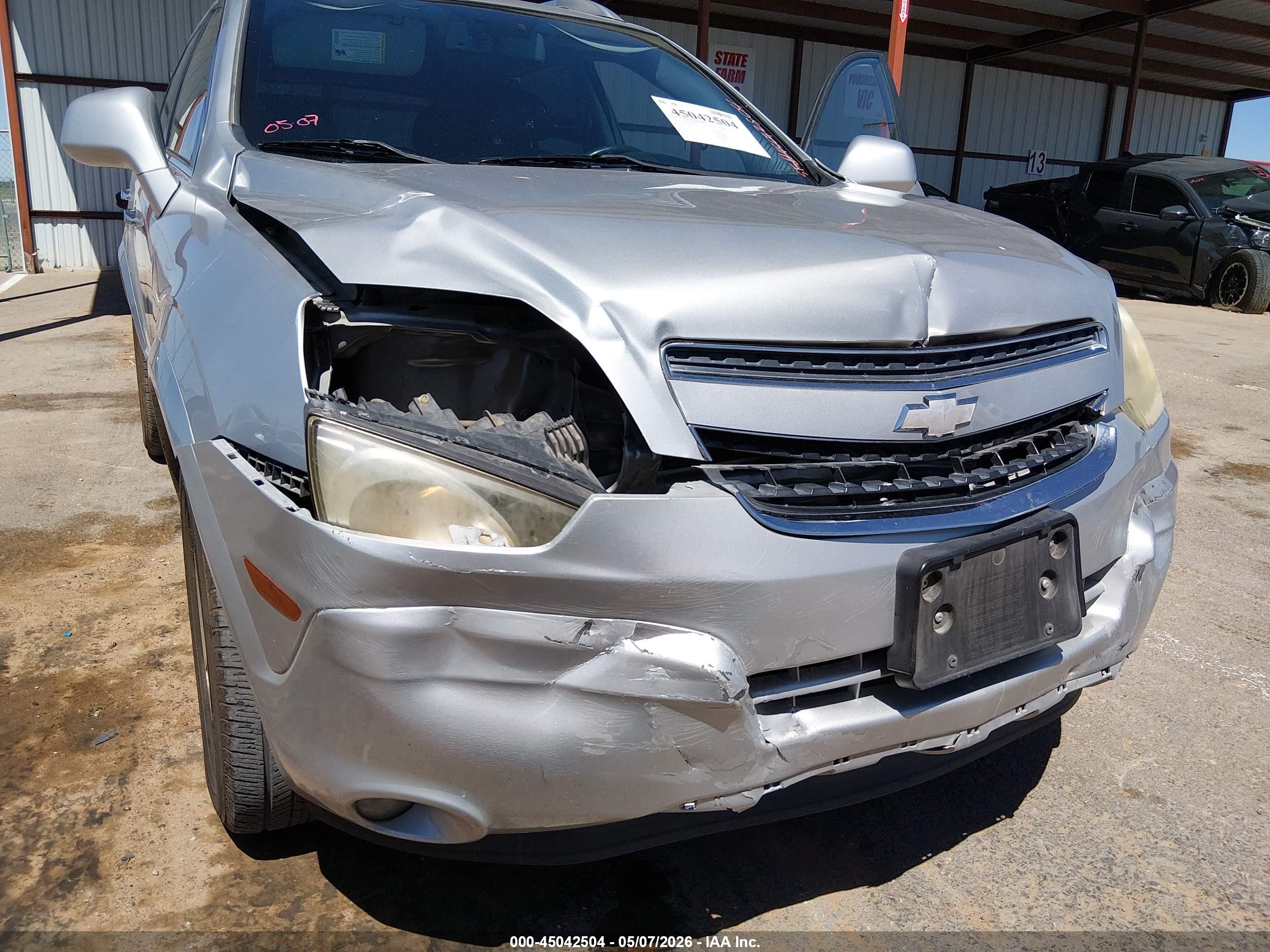 2012 Chevrolet Captiva Sport Ltz Silver vin: 3GNFL4E5XCS621618