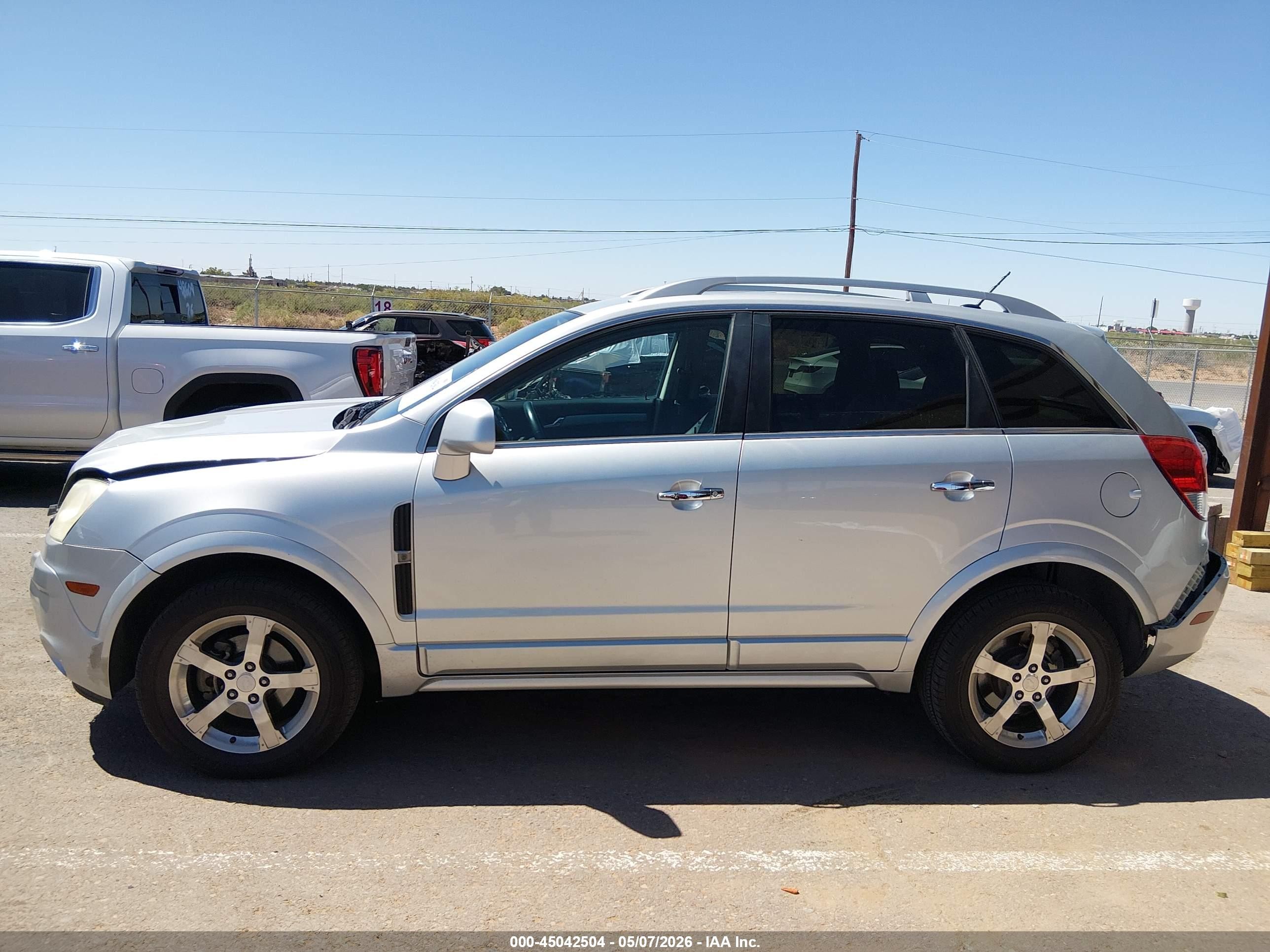2012 Chevrolet Captiva Sport Ltz Silver vin: 3GNFL4E5XCS621618