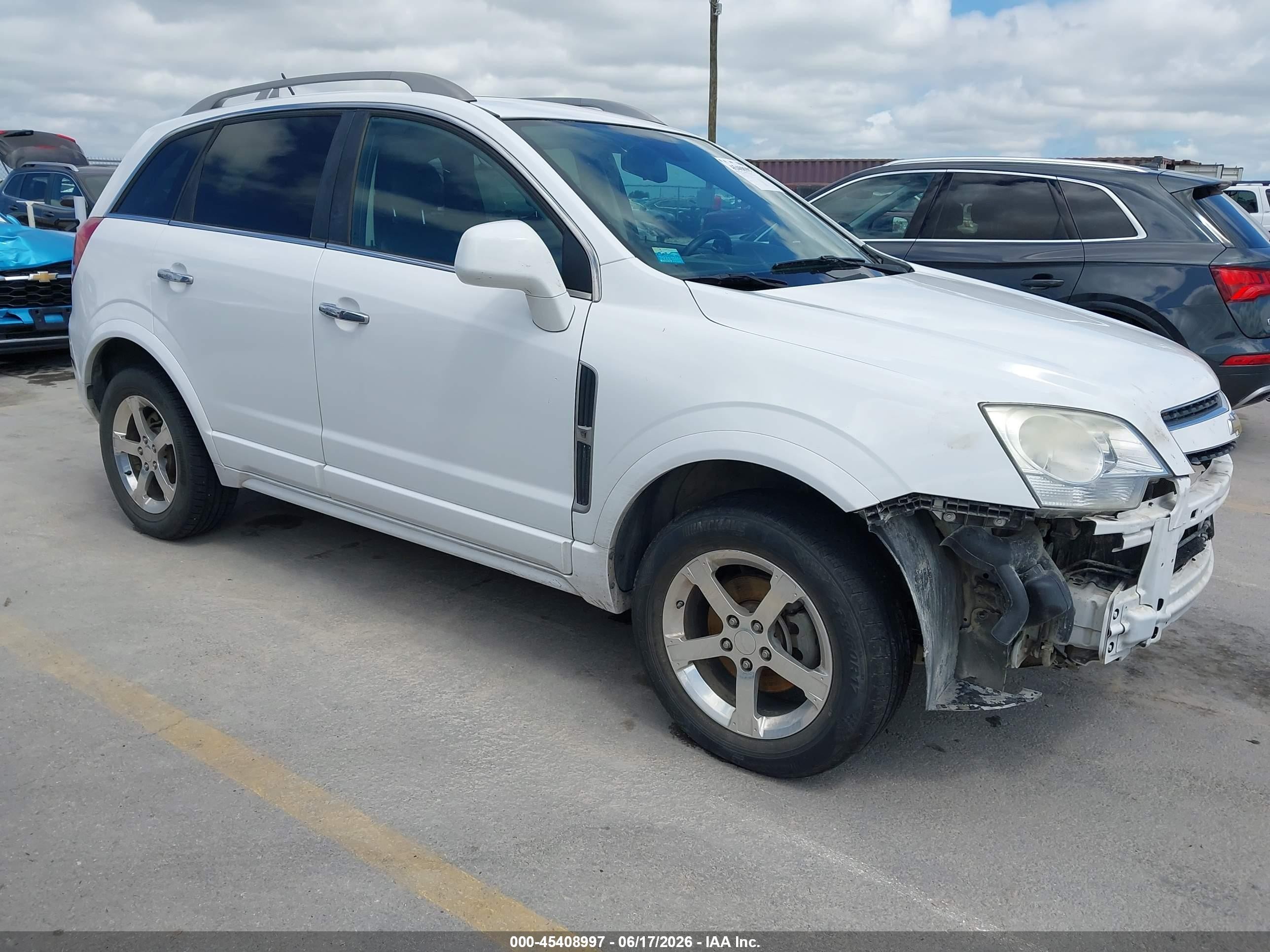 2012 Chevrolet Captiva Sport Ltz White vin: 3GNFL4E5XCS625913