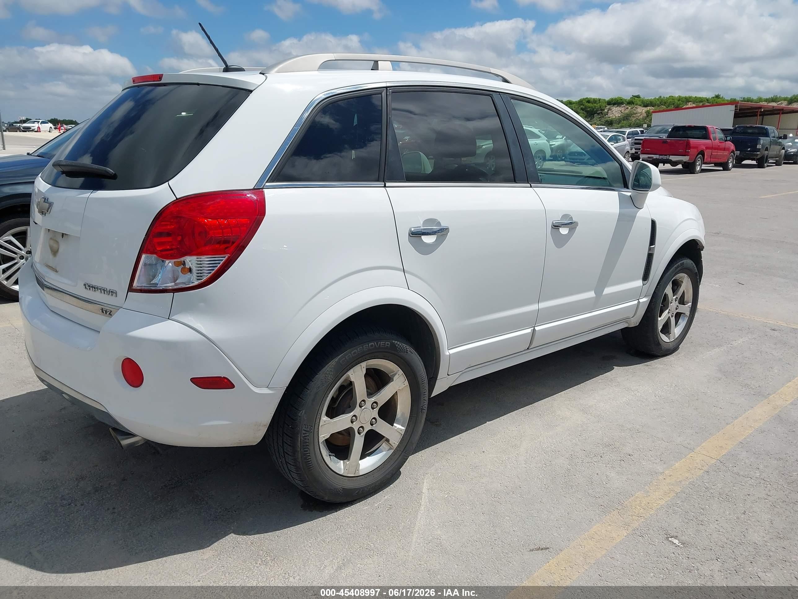 2012 Chevrolet Captiva Sport Ltz White vin: 3GNFL4E5XCS625913