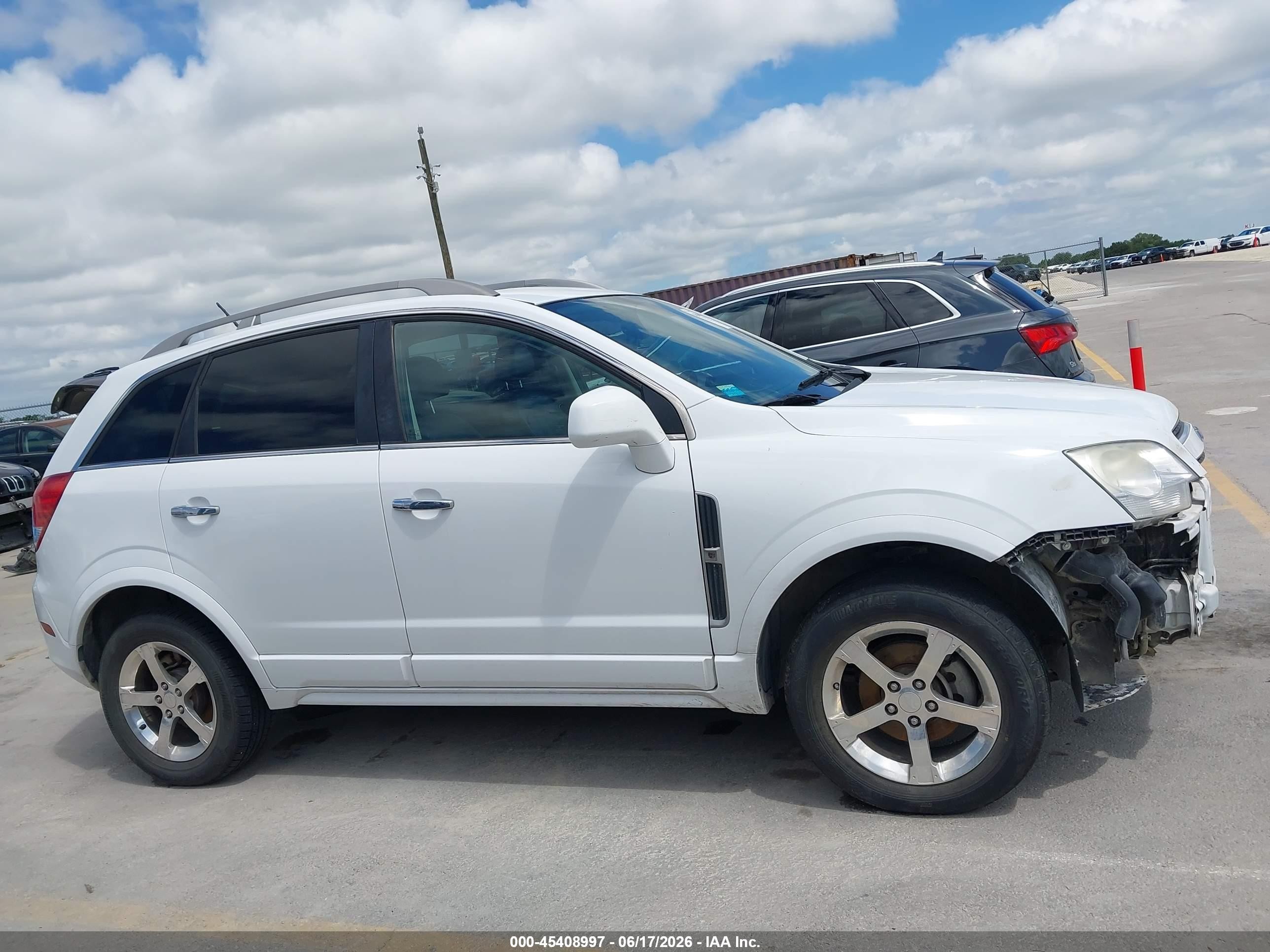 2012 Chevrolet Captiva Sport Ltz White vin: 3GNFL4E5XCS625913