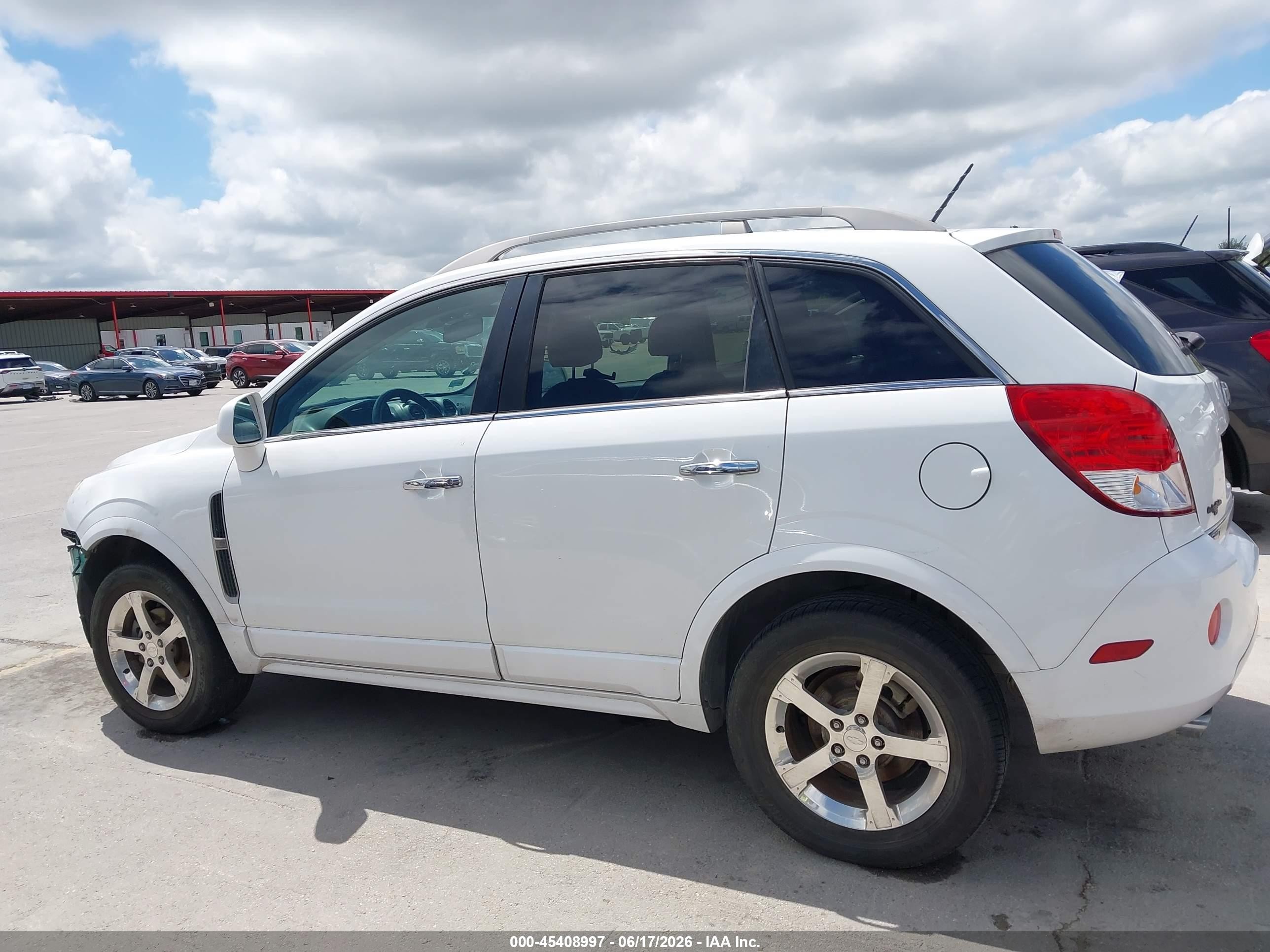 2012 Chevrolet Captiva Sport Ltz White vin: 3GNFL4E5XCS625913