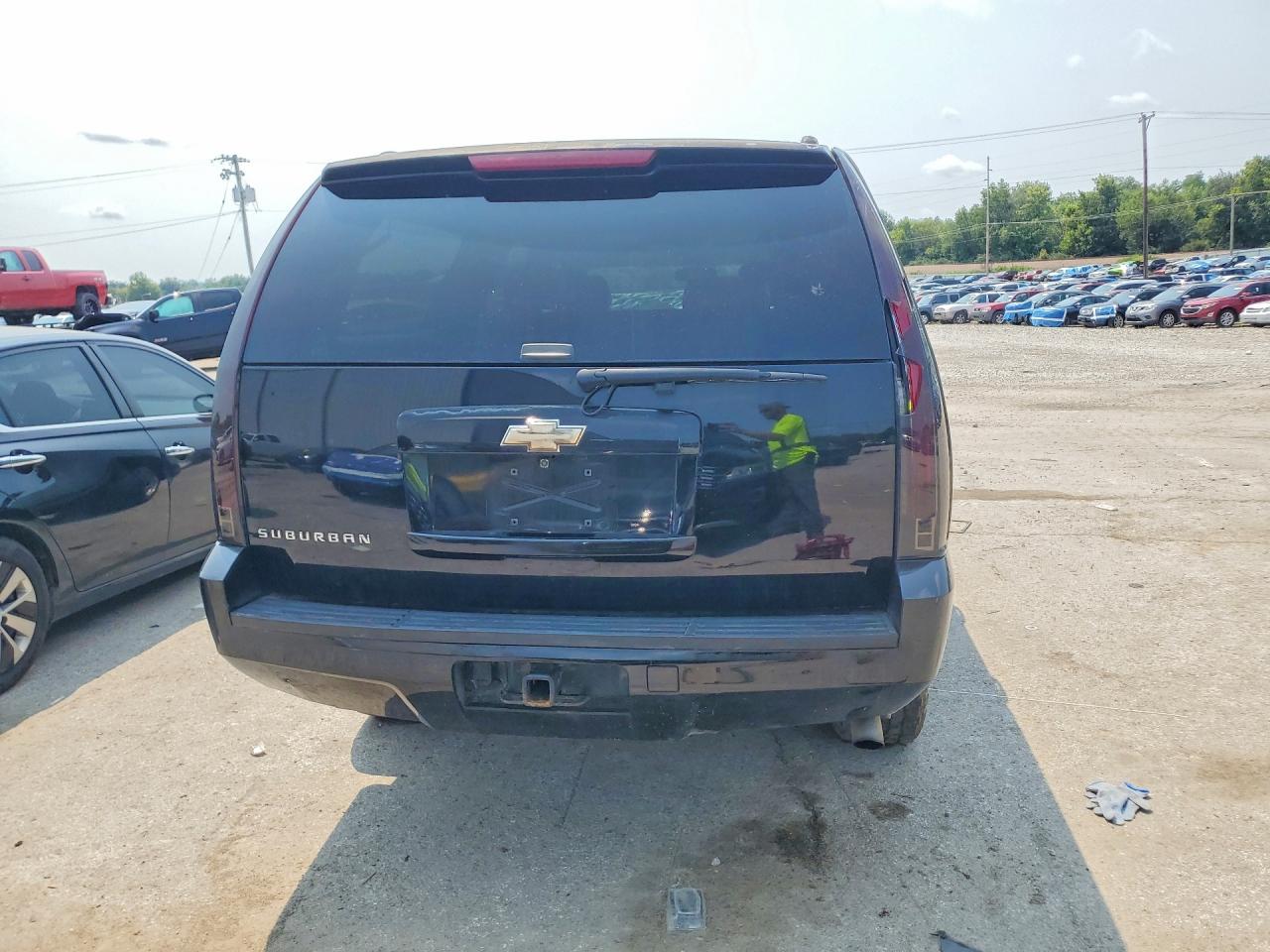 2007 Chevrolet Suburban C2500 Black vin: 3GNGC26K27G156175