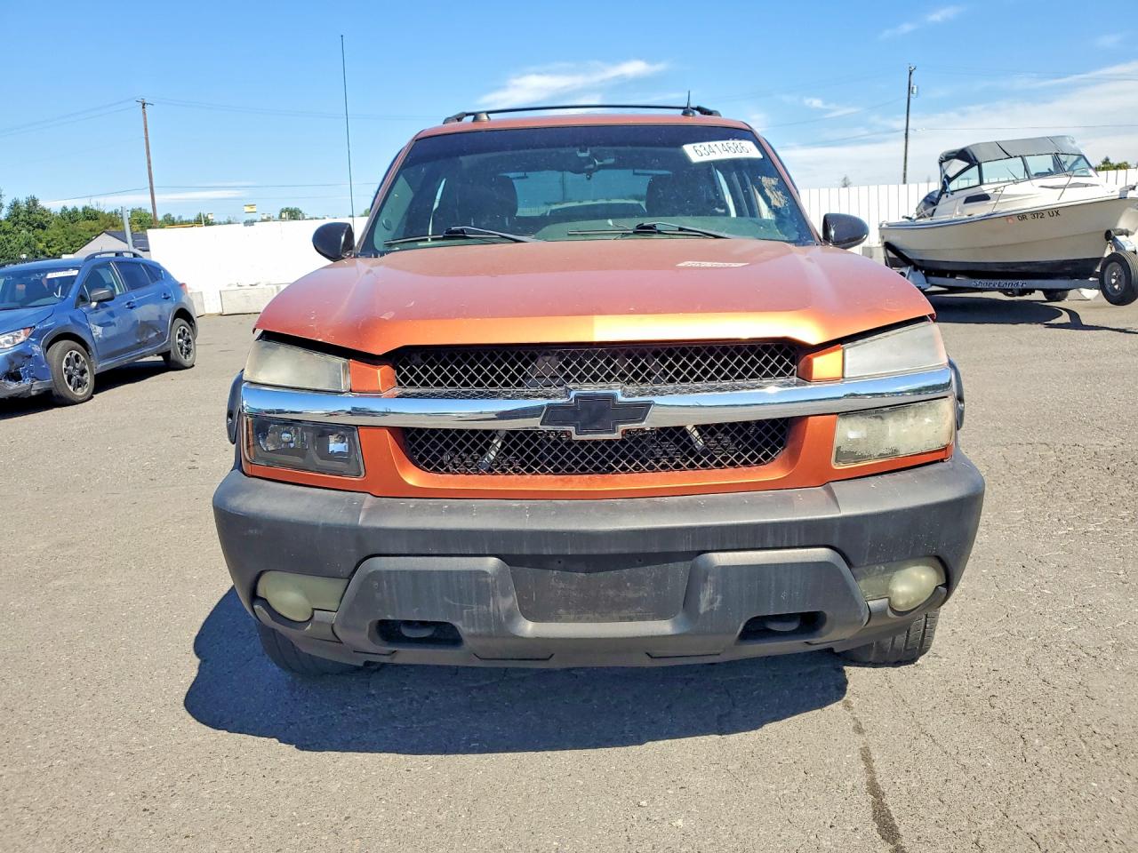 2004 Chevrolet Avalanche K2500 Оранжевый vin: 3GNGK22G84G260072