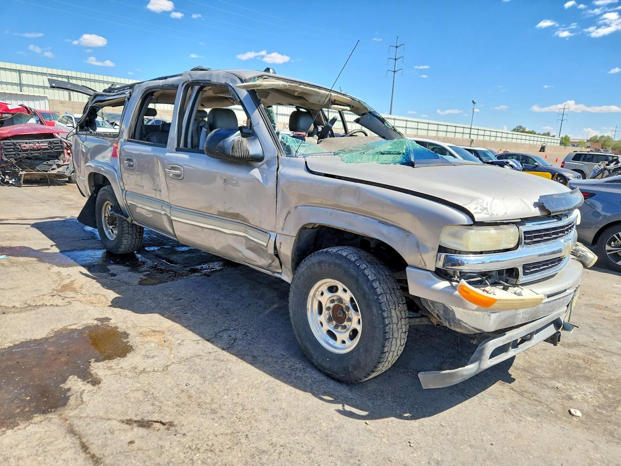 2005 Chevrolet Suburban K2500 Серебряный vin: 3GNGK26G65G153274